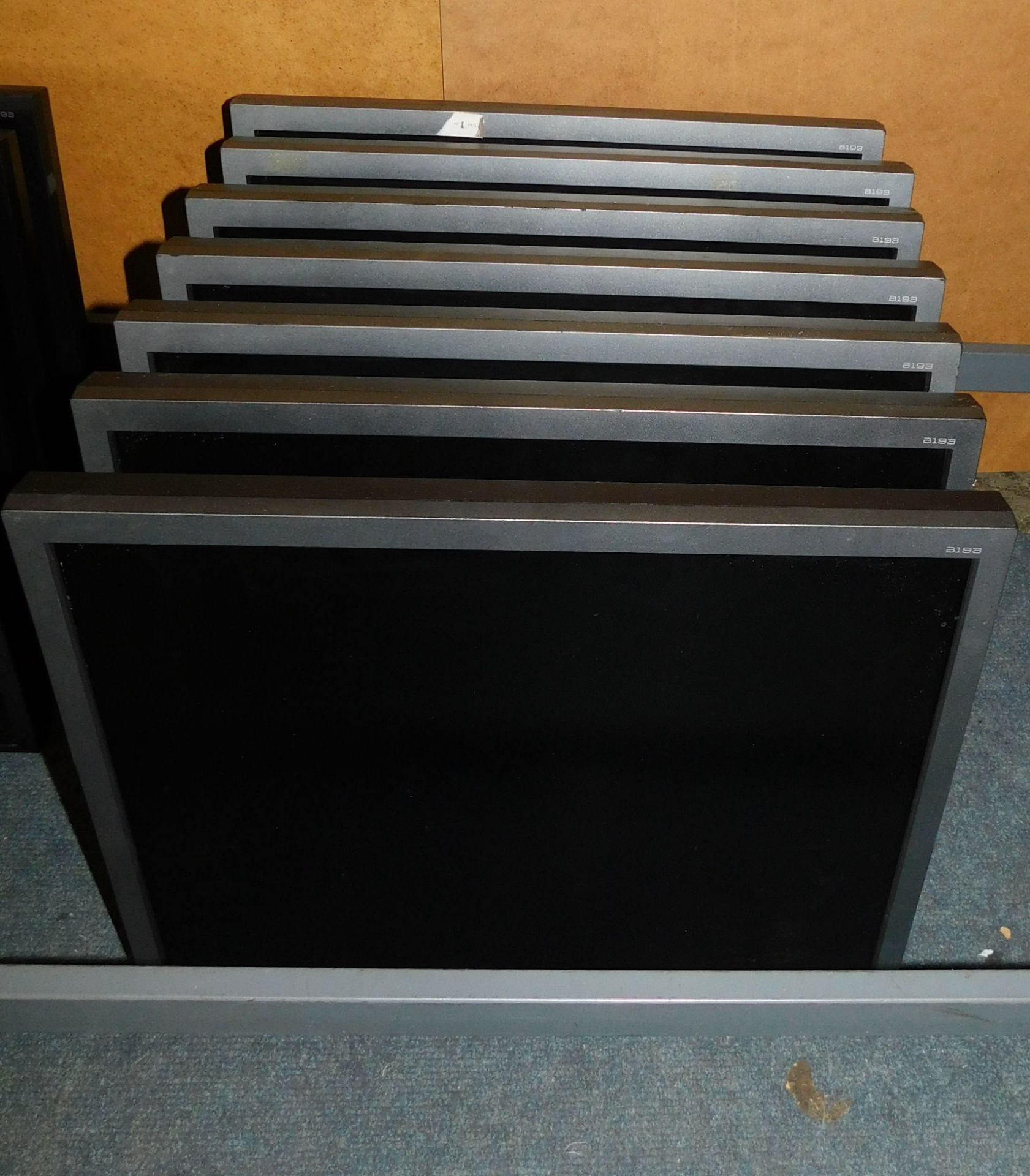 Twenty Four Acer Monitors (No Stands) with Five Freestanding Brackets (Located Stockport) - Image 2 of 4