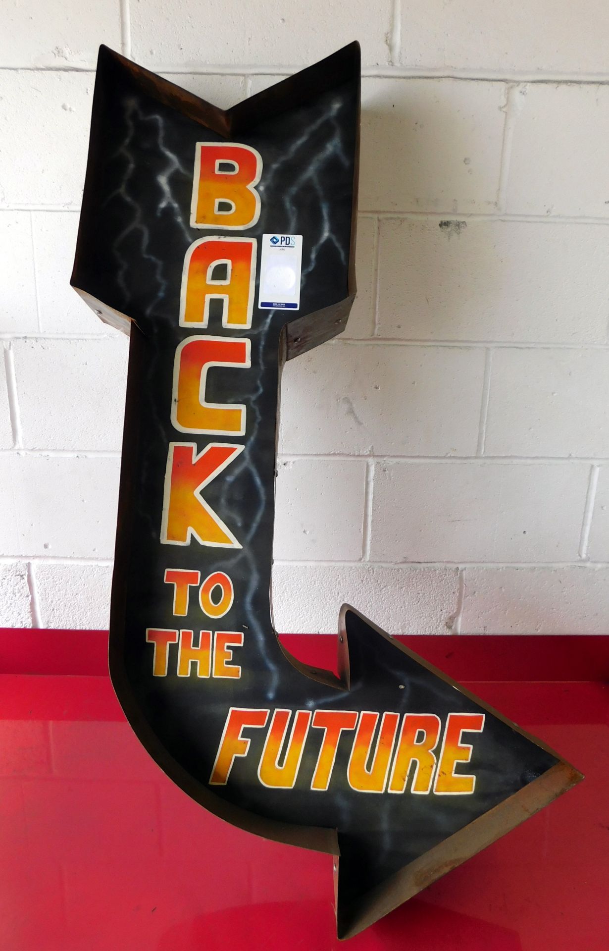 Custom Steel ‘Back To The Future’ Sign