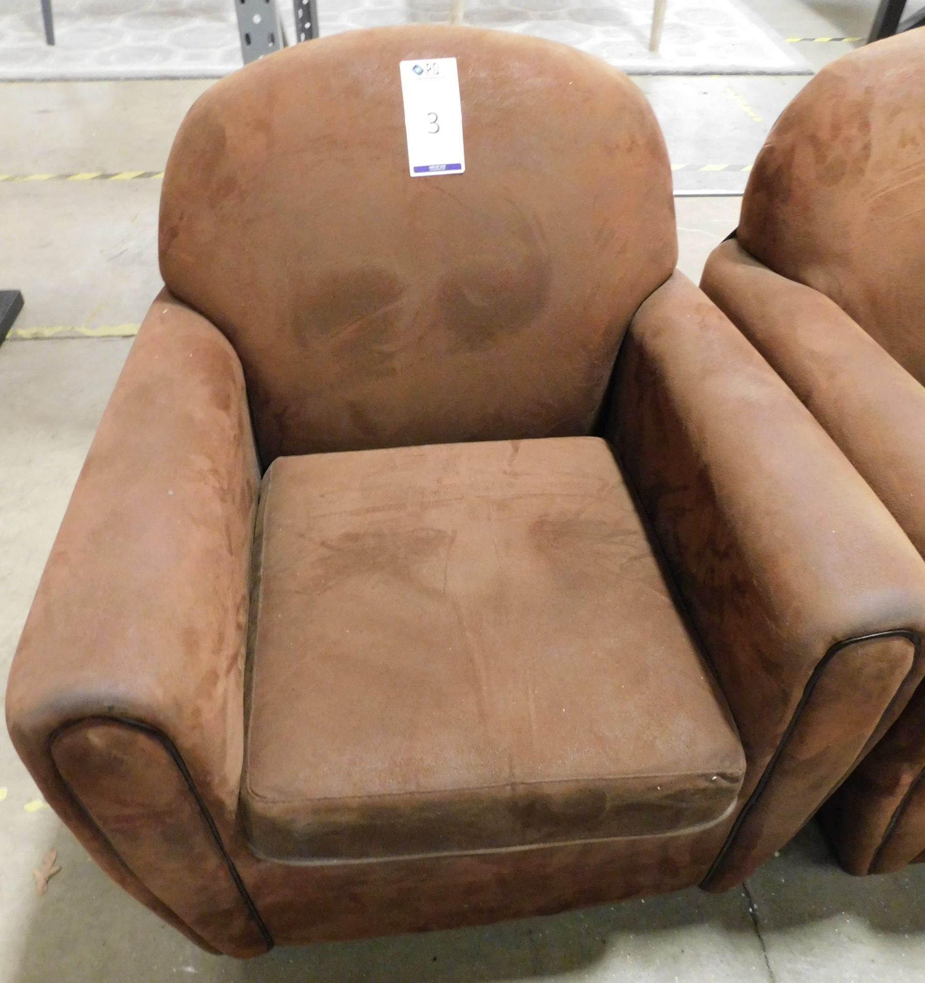 Pair Of Jamesons “Tobacco” Bespoke Armchairs (Approximate Retail £750 Each) - Image 2 of 2