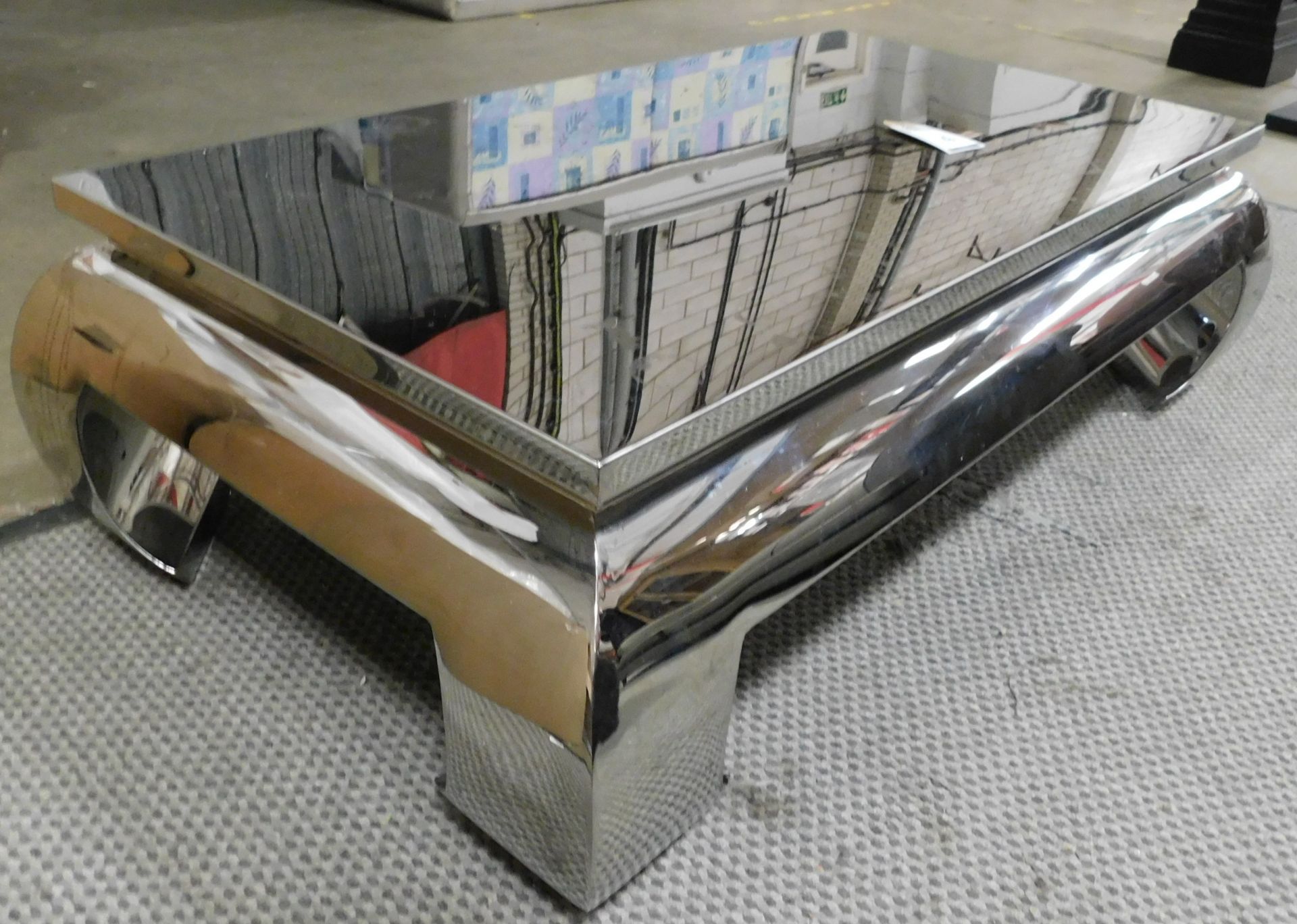 Coach House ASA Coffee Table In Chrome (Approximate Retail £980) - Image 2 of 3