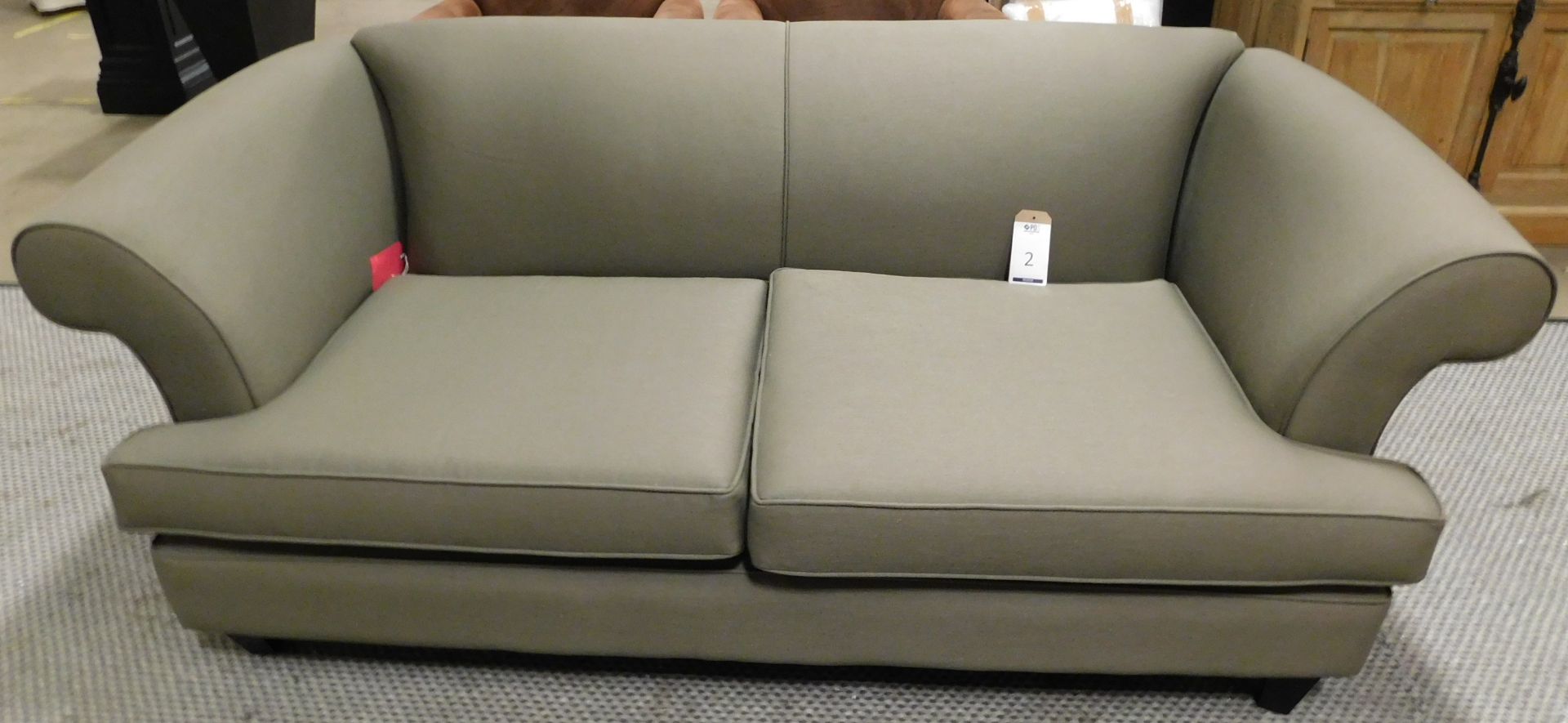 Jamesons Bespoke Grey Linen “Chelsea” Sofa (Approximate Retail - £1,500) - Image 2 of 2