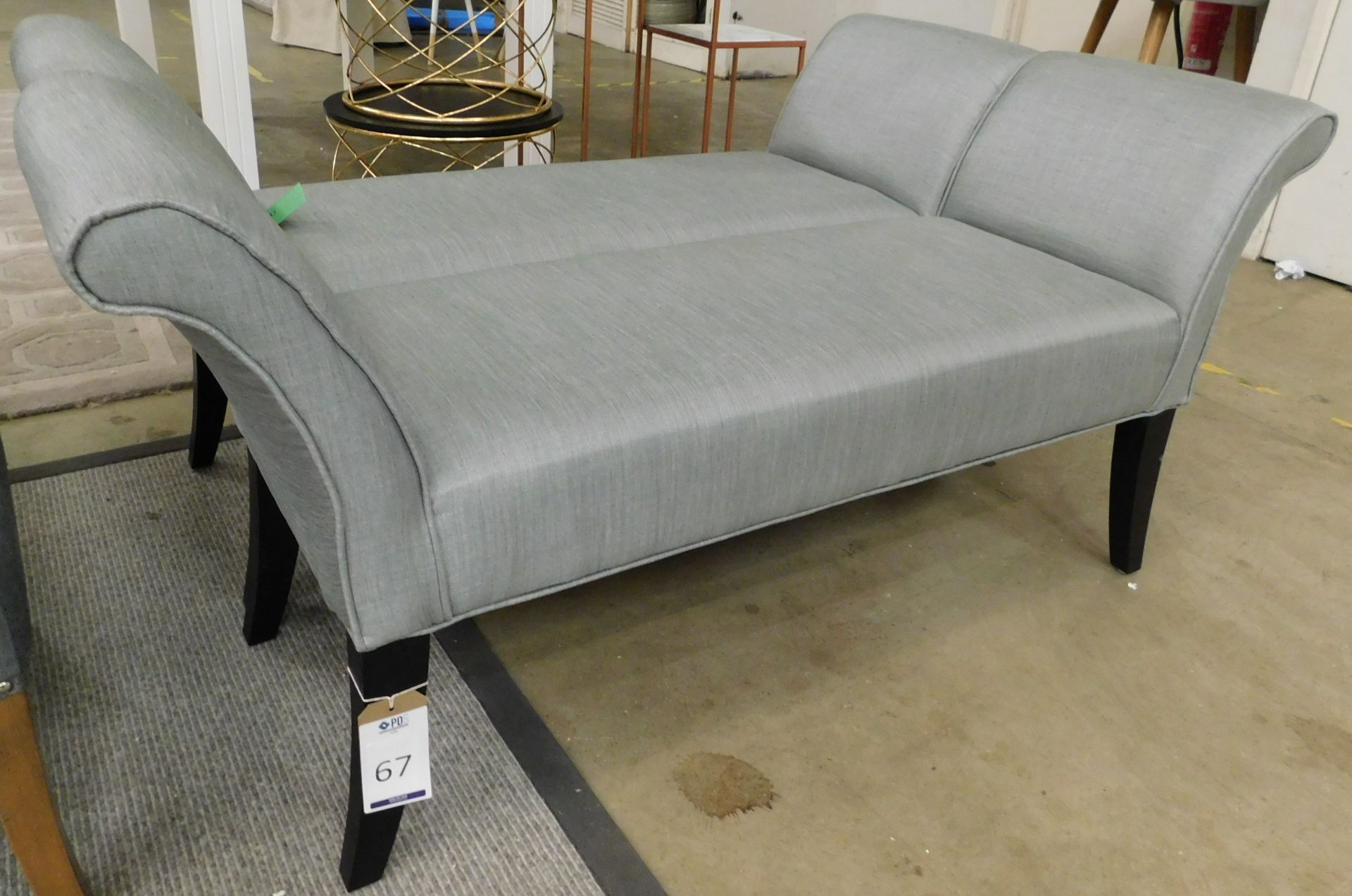 Pair Of Alter “London” Bespoke Upholstery End-Of-Bed Benches/Window Seats (Approximate Retail £4,500