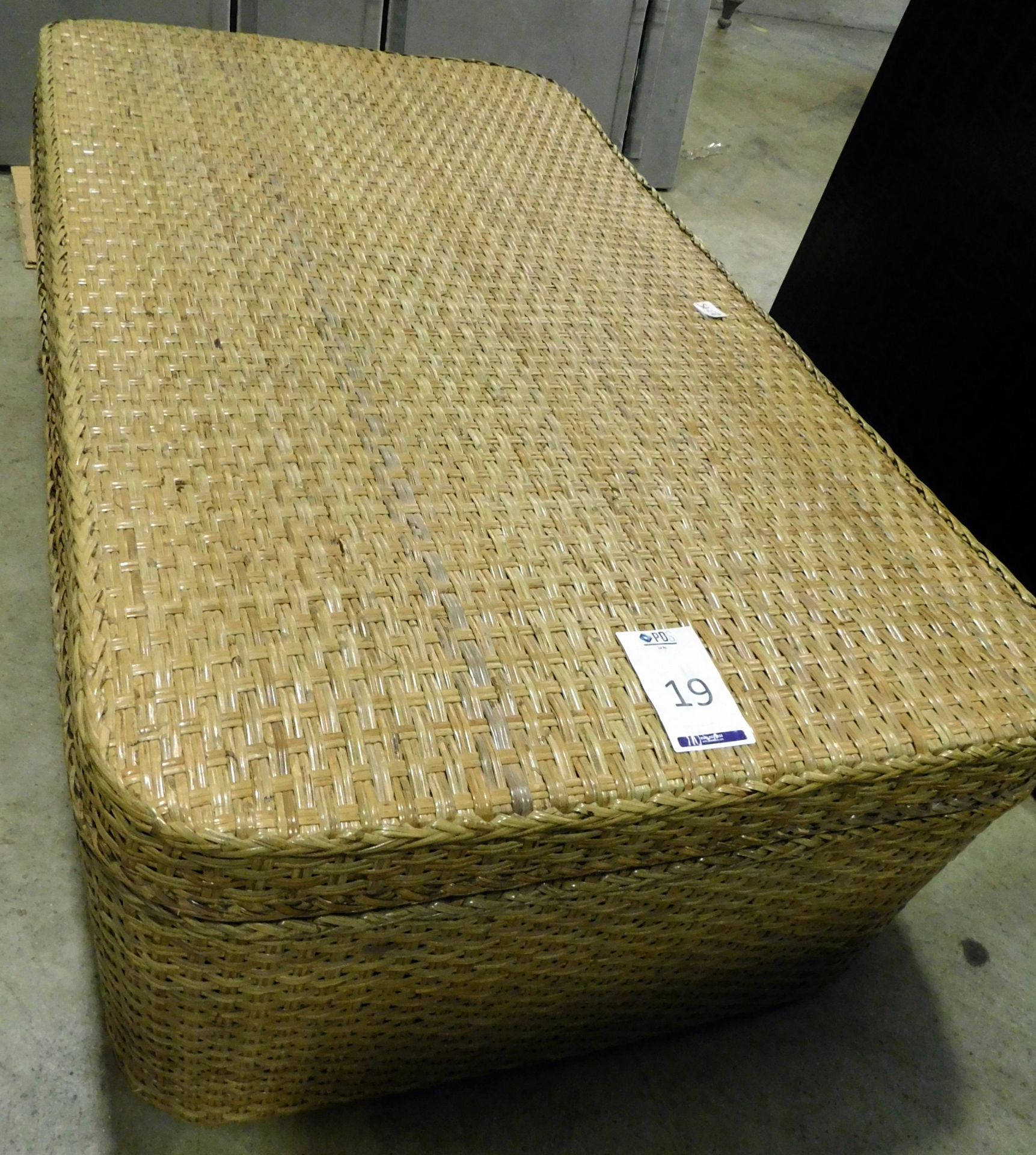 Coach House NWW Wicker Effect Coffee Table (Approximate Retail £580)