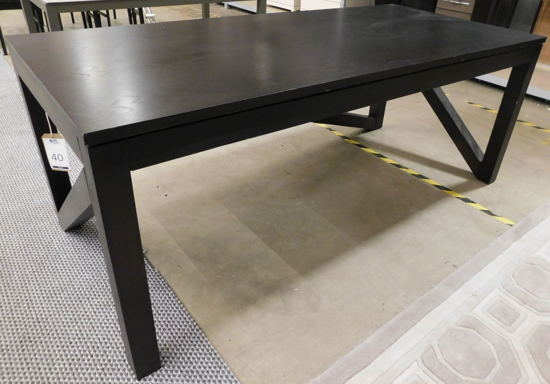 Michael Northcroft Bespoke Desk Table (Scratched) (Approximate Retail £2,000) (6ft 8in Long) - Image 2 of 2
