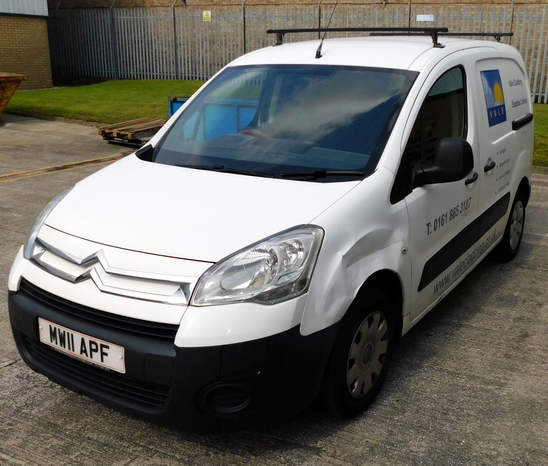 Citroen Berlingo 625 LX HDI 75 Panel Van, Registration MW11 APF, First Registered 29th June 2011, - Image 2 of 14