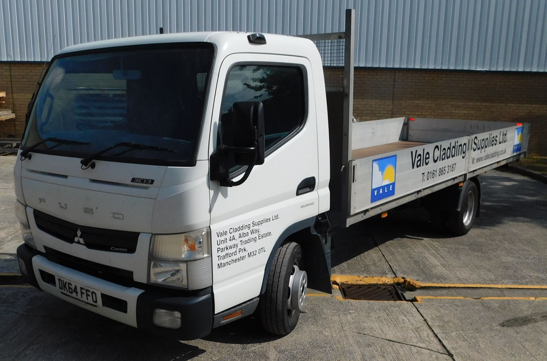 Mitsubishi Fuso Canter 3C13 34 Dropside Lorry, Registration DK64 FFO , First Registered 17th - Image 2 of 10