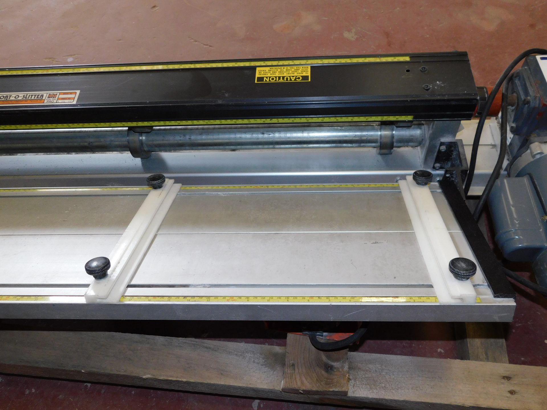 Tapco Port-O-Slitter, Adjustable Table Saw, S/N; IAW - Image 4 of 4