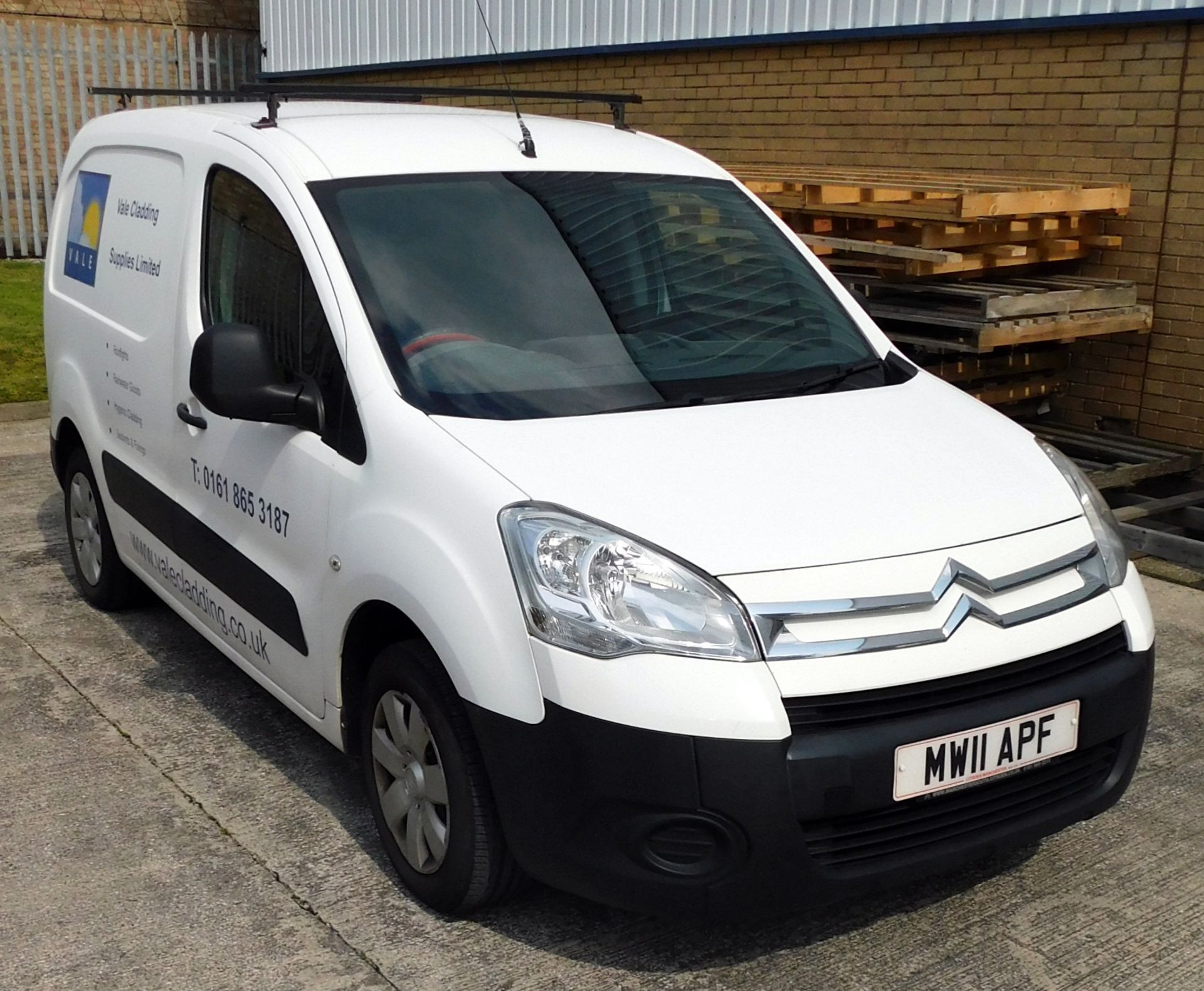 Citroen Berlingo 625 LX HDI 75 Panel Van, Registration MW11 APF, First Registered 29th June 2011,