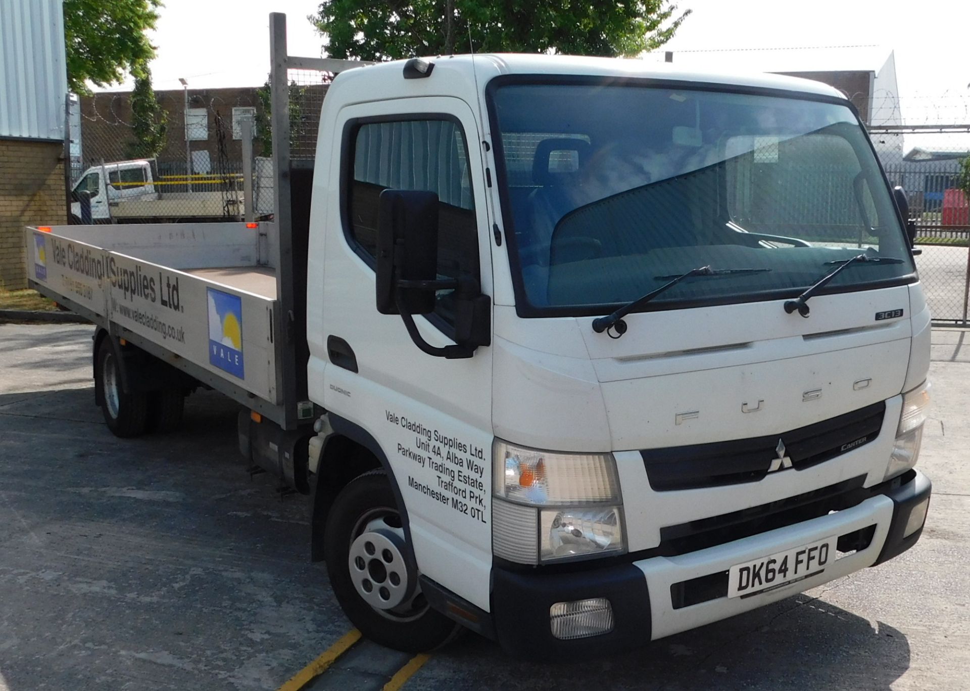 Mitsubishi Fuso Canter 3C13 34 Dropside Lorry, Registration DK64 FFO , First Registered 17th