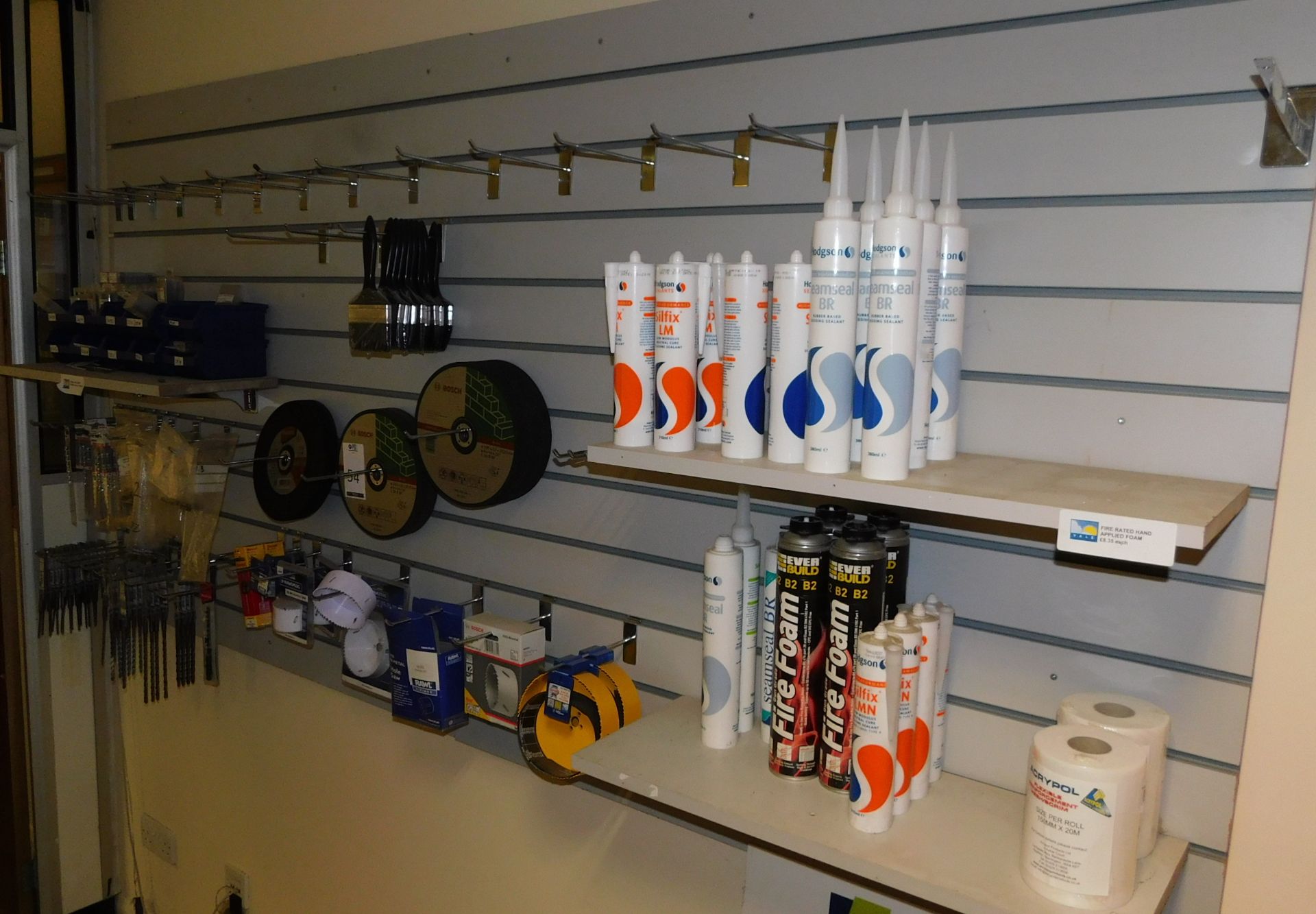 Quantity of Stock in Trade Counter to Include Drill Bits, Silicones Etc. - Image 4 of 4