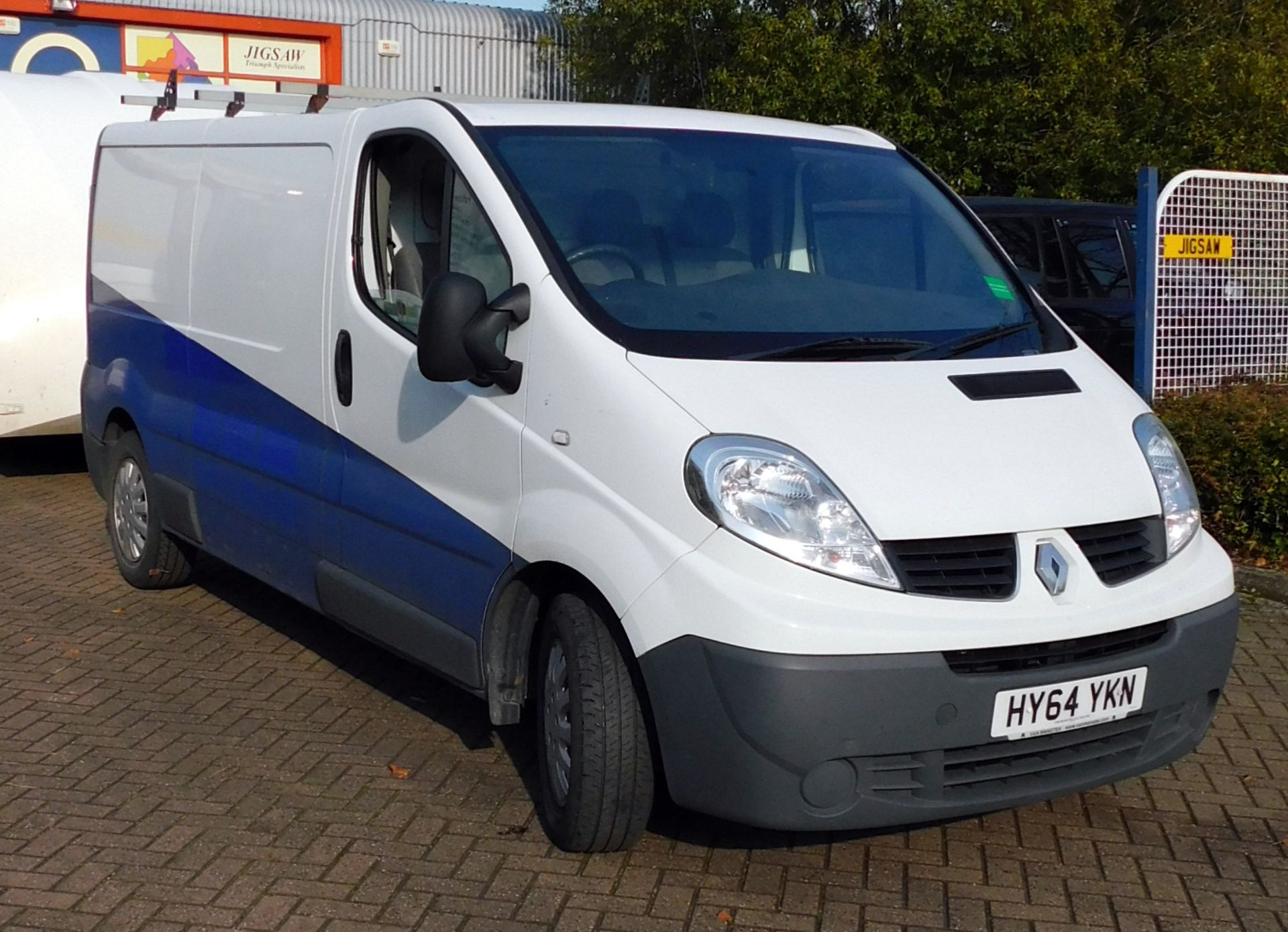 Renault Trafic LWB panel van, registration HY64 YKN, first registered 29th September 2014, MOT