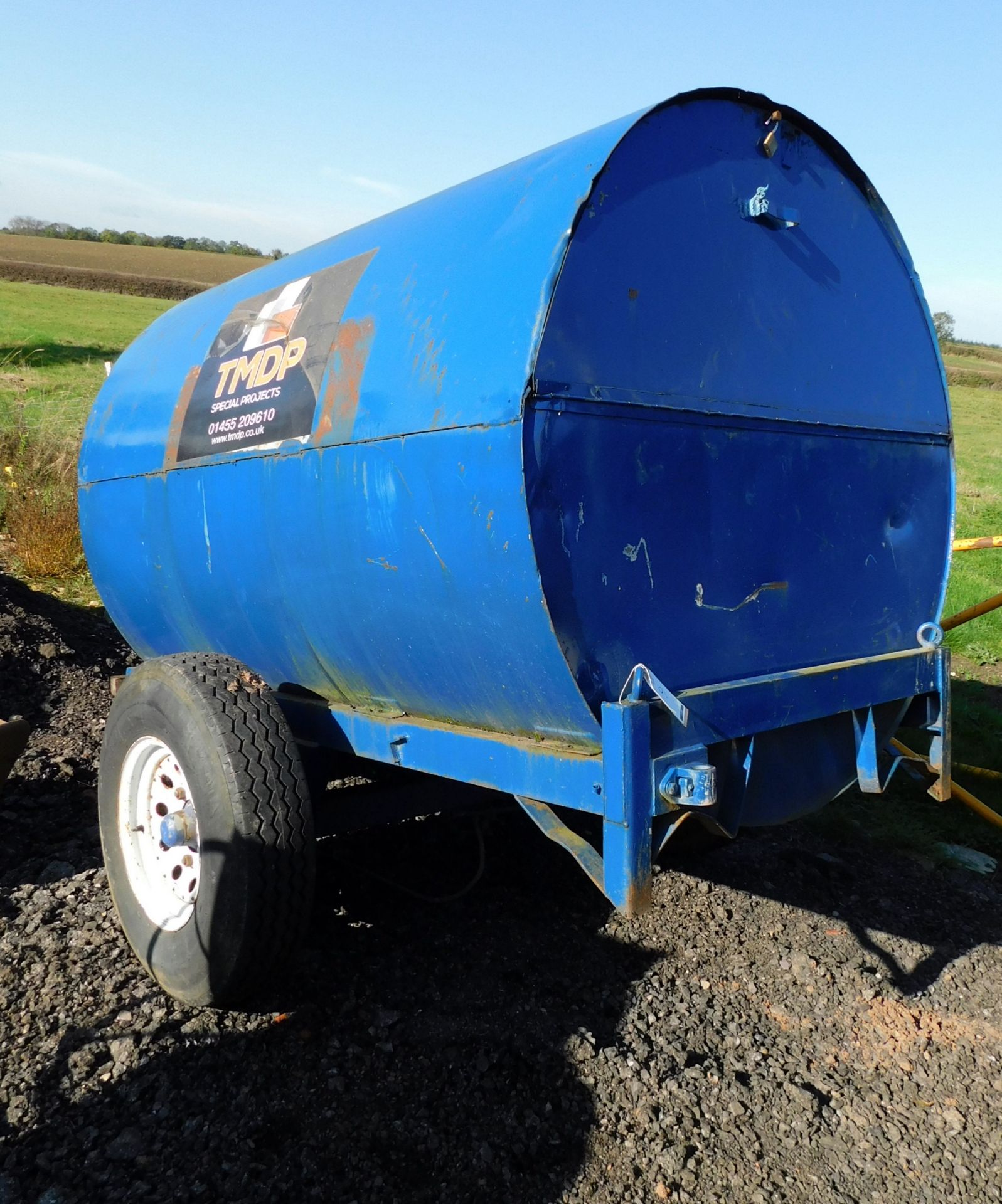 Trailer Mounted Bunded Fuel Bowser (2001) (Located Milton Keynes, Viewing by Appointment – see