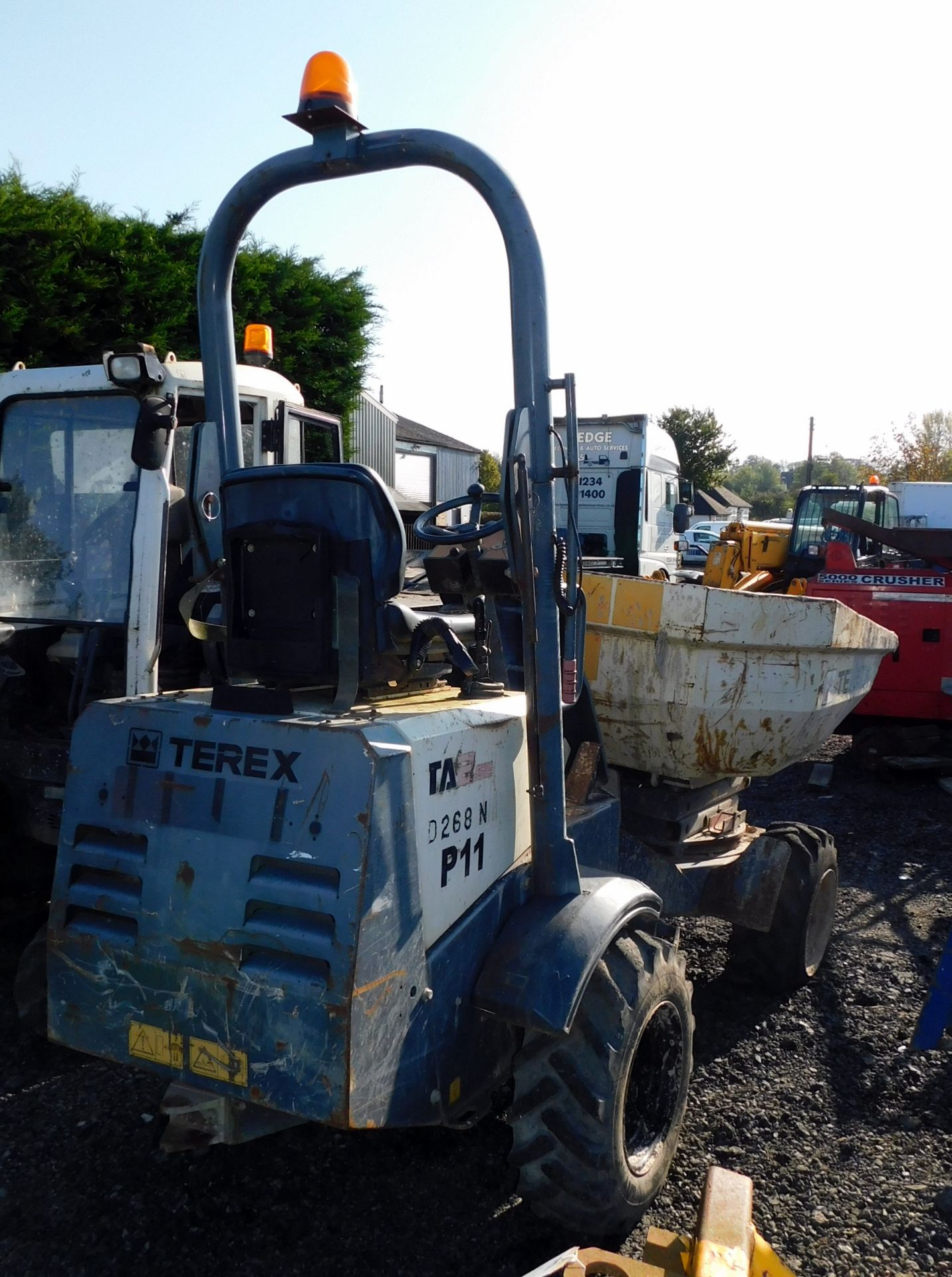 Benford 2t High Tip Swivel Dumper Serial Number 801MP003 (beginning of serial number indecipherable) - Image 4 of 12