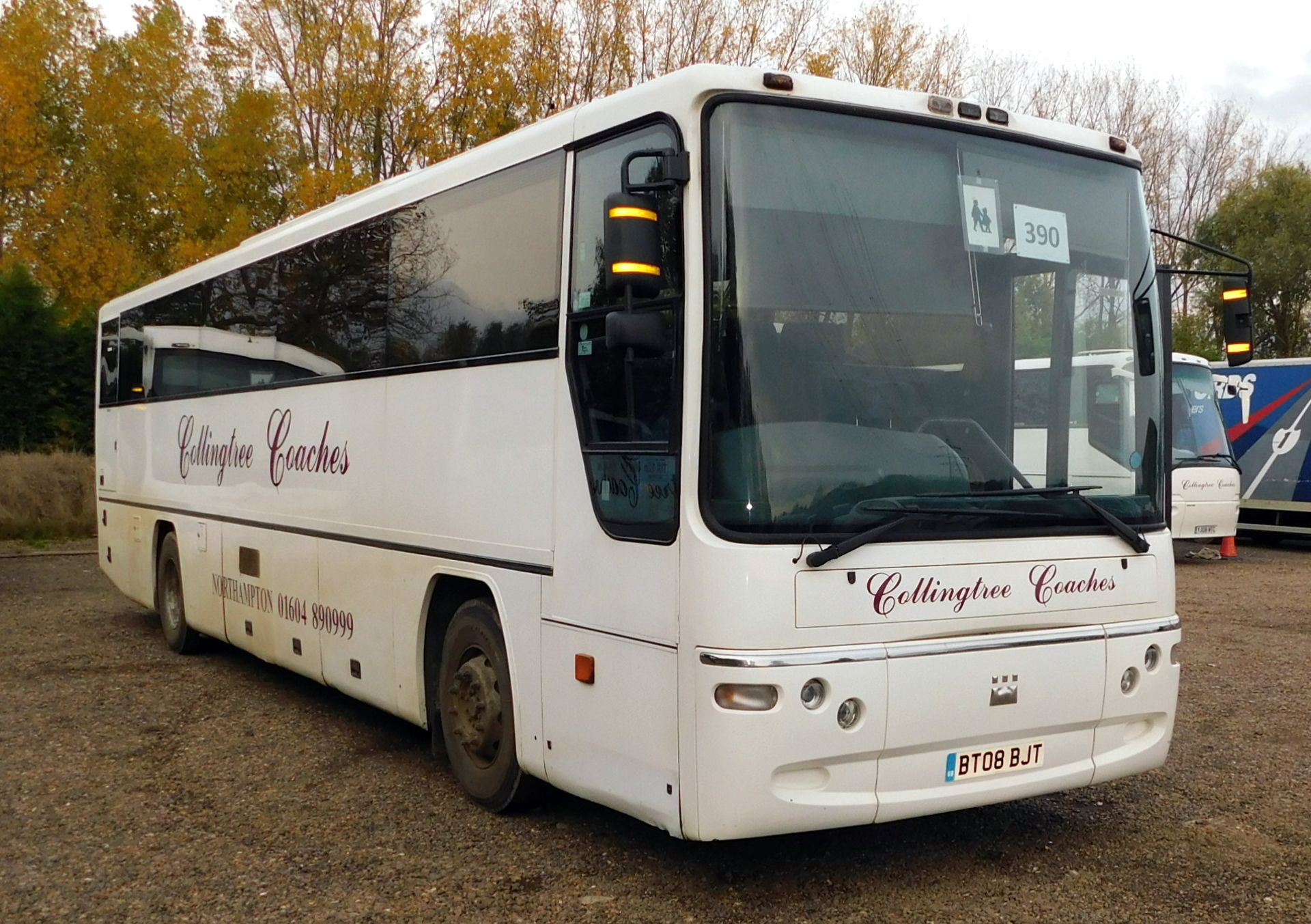 Alexander Dennis Plaxton Javelin 53-Seat Coach, Registration Number BT08 BJT, First Registered 9th