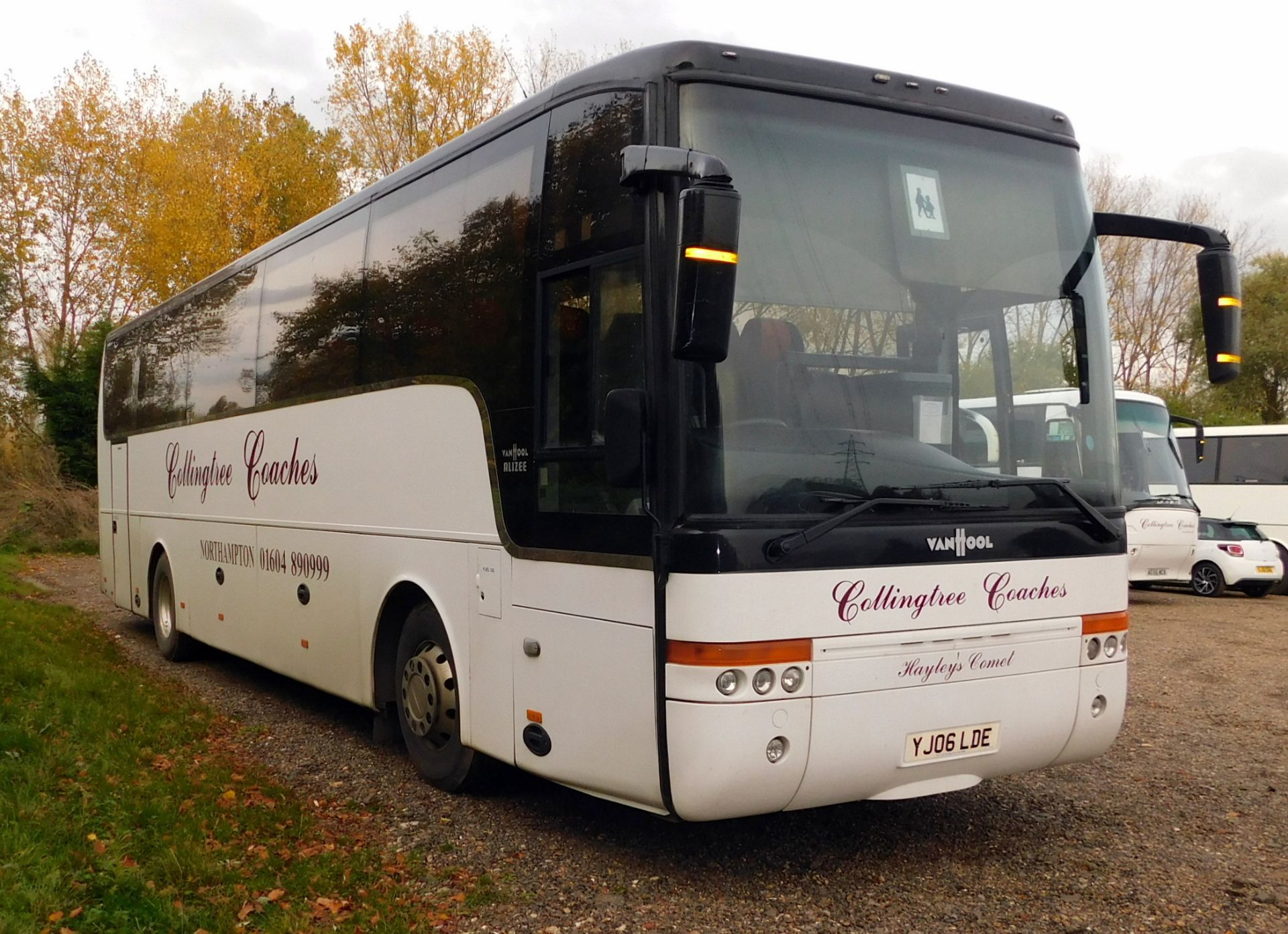 DAF Van Hool 49-Seat Coach, Registration Number YJ06 LDE, First Registered 27th April 2006, MOT