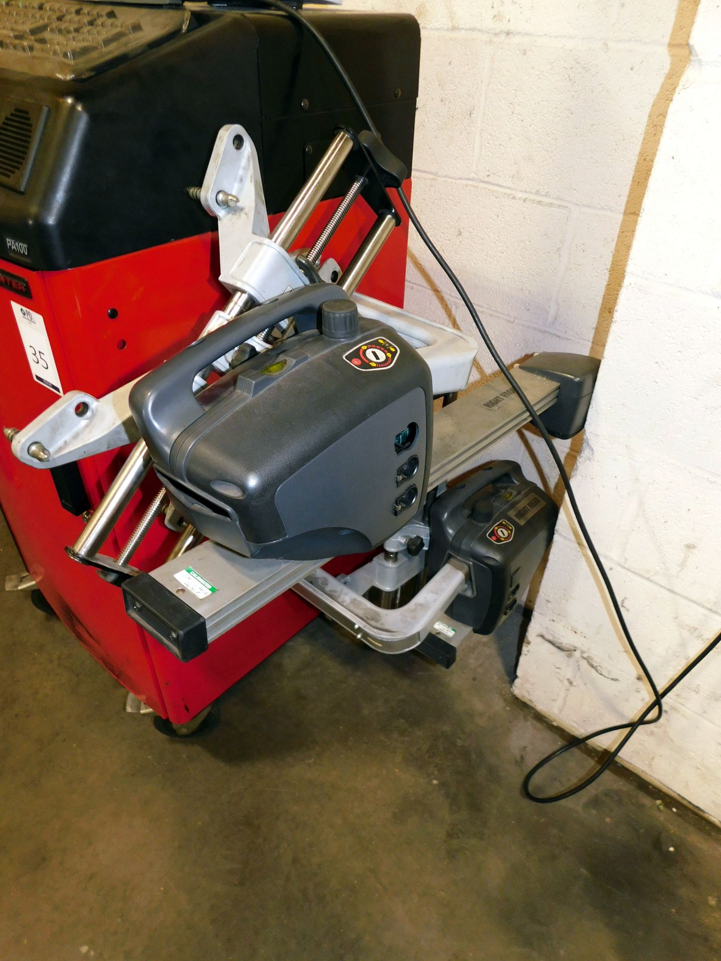 Hunter PA100 Proalign Wheel Alignment System (Located Unit G, Harlow House, Shelton Road, - Image 6 of 9