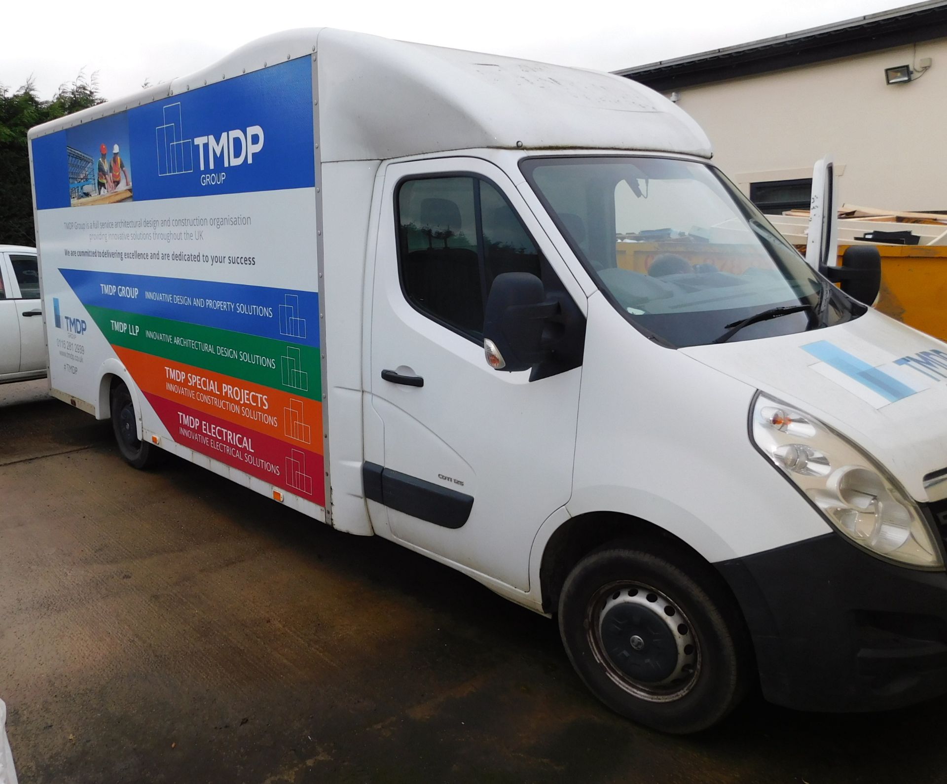 Vauxhall Movano Maxi-Load van, registration FD14 LJX, MOT Expires 29th May 2020, registered May