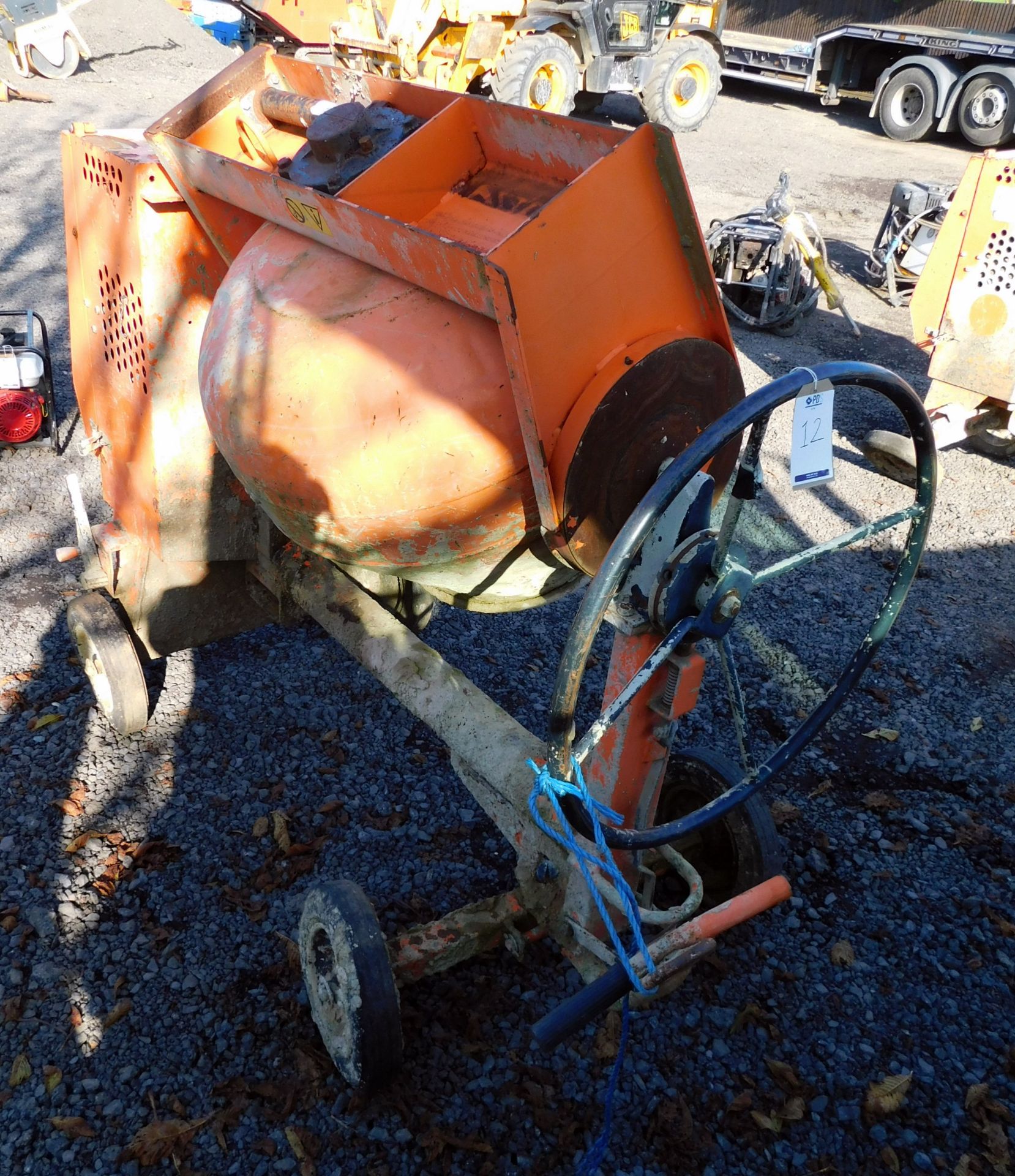 Belle PM20 100XT cement mixer (2008) (Located Milton Keynes, Viewing by Appointment – see General