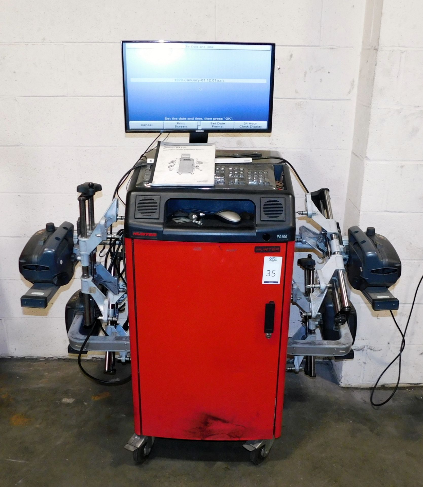 Hunter PA100 Proalign Wheel Alignment System (Located Unit G, Harlow House, Shelton Road, - Image 2 of 9