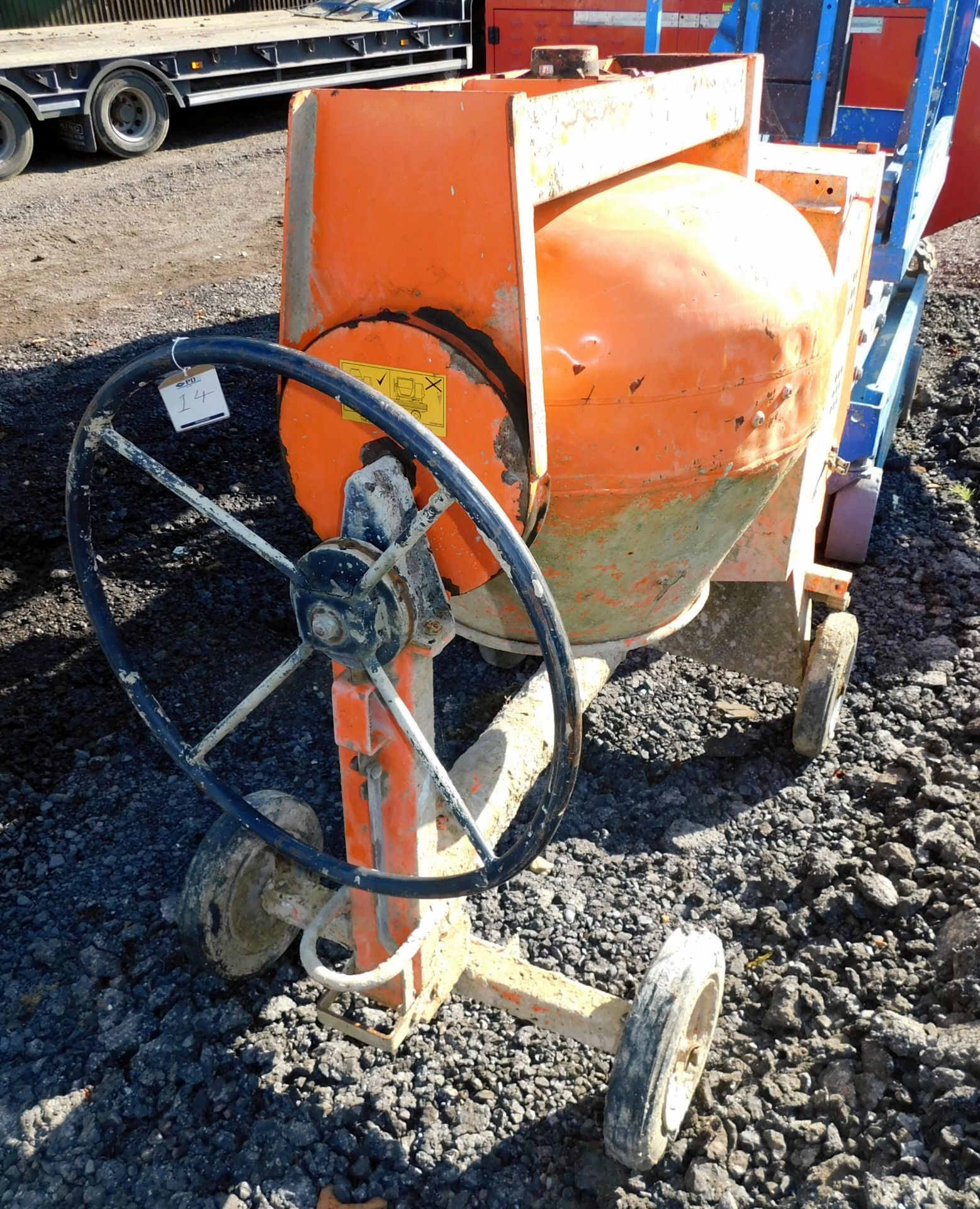 Belle PM20 Cement Mixer (2011) (Located Milton Keynes, Viewing by