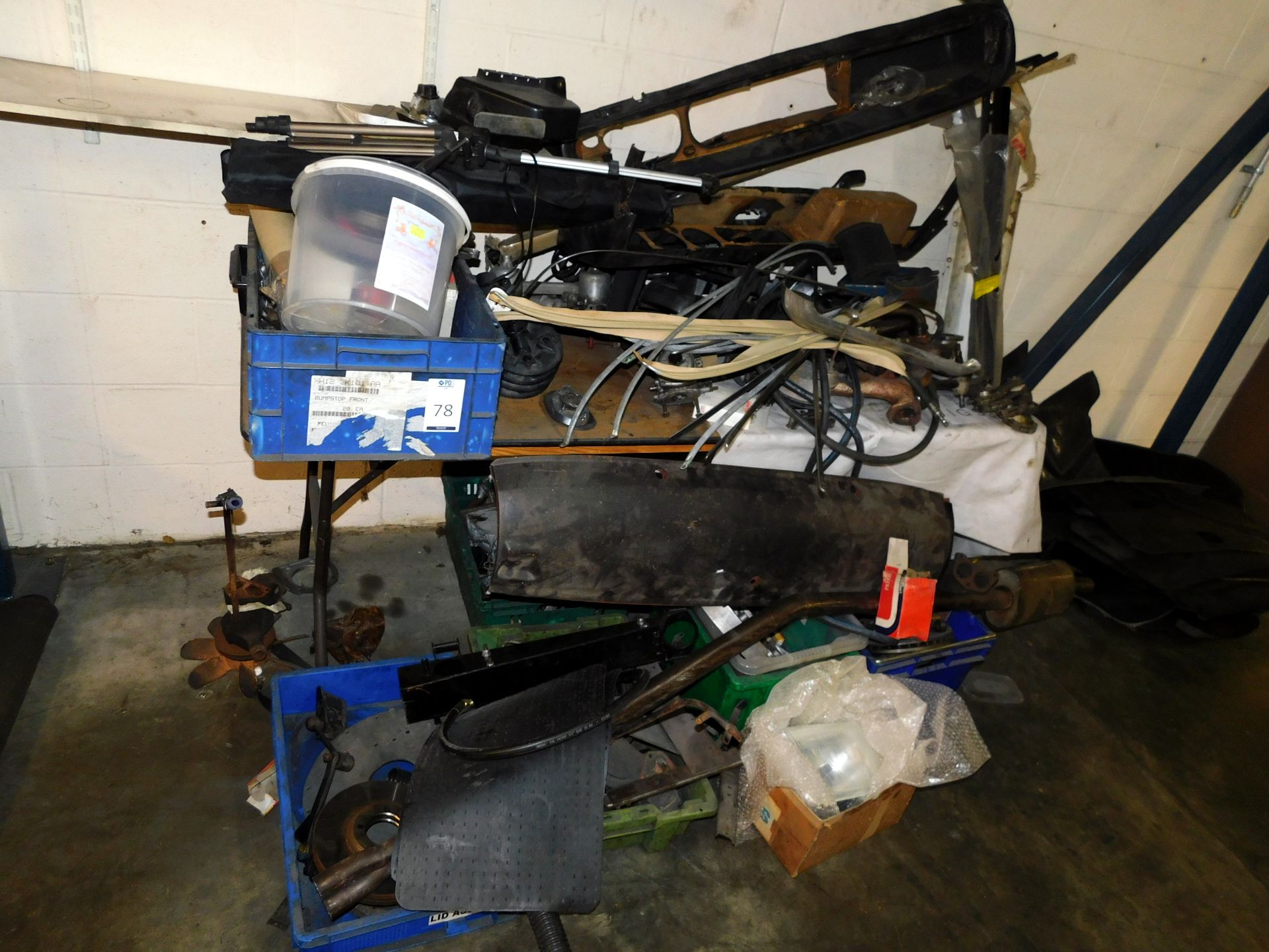 Miscellaneous Triumph Parts (Located Unit G, Harlow House, Shelton Road, Willowbrook Industrial