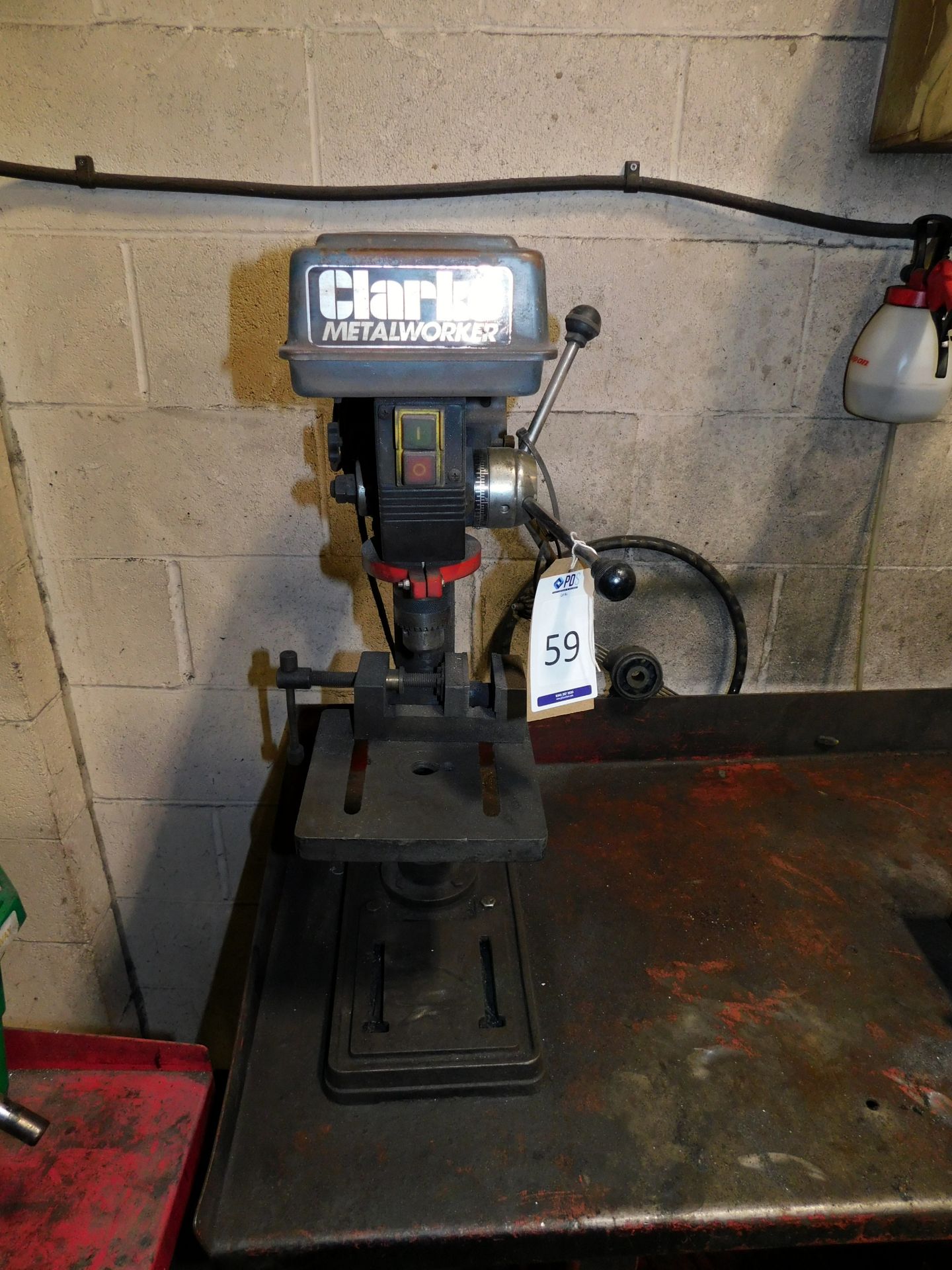 Clarke Metalworker CDP150B Pedestal Drill (Located Unit G, Harlow House, Shelton Road, Willowbrook