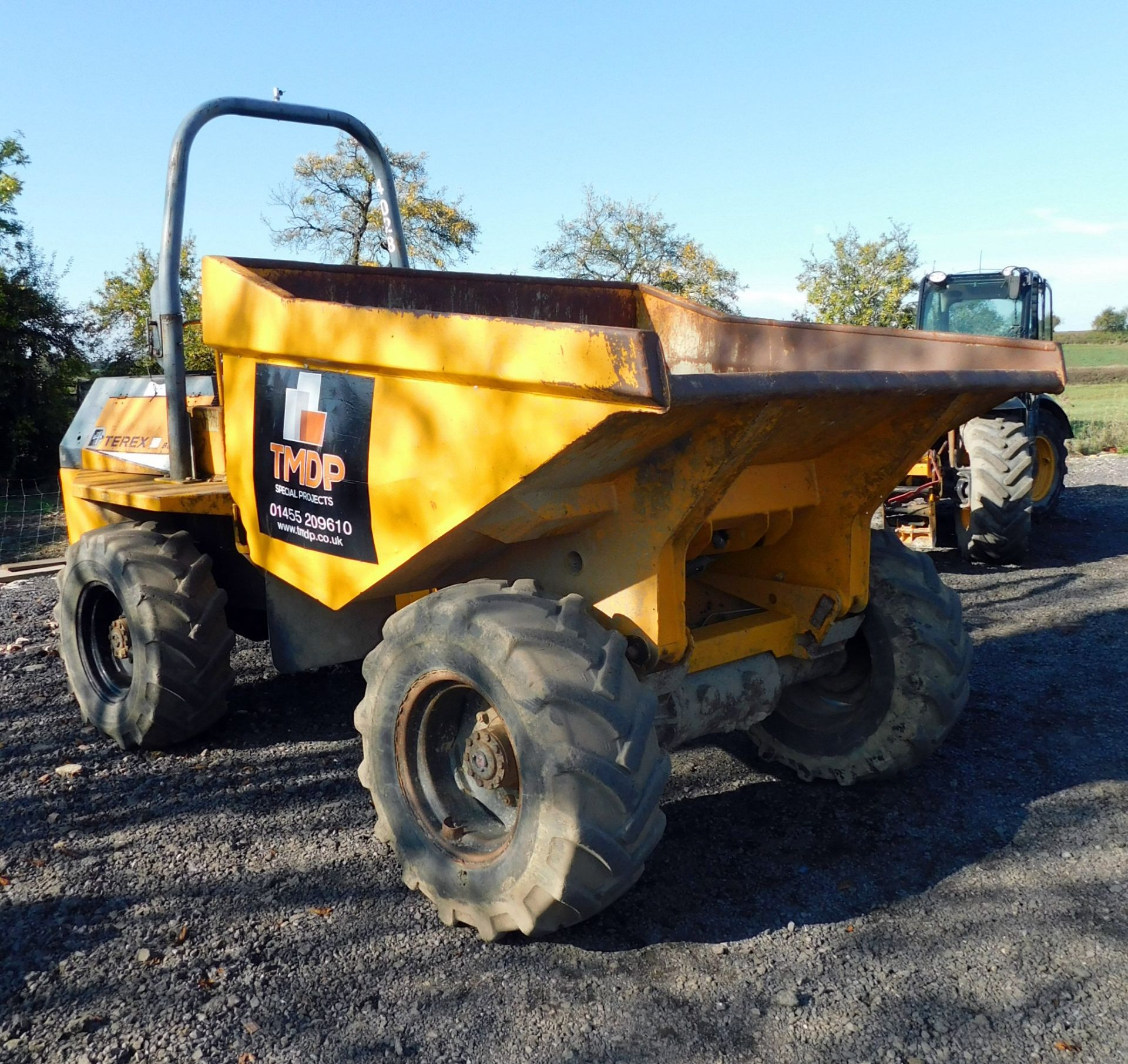 Terex 6003 PTFA 6t dumper, serial number SLBD1N00E505ET228 (Ignition Issue but Runs & Drives) (