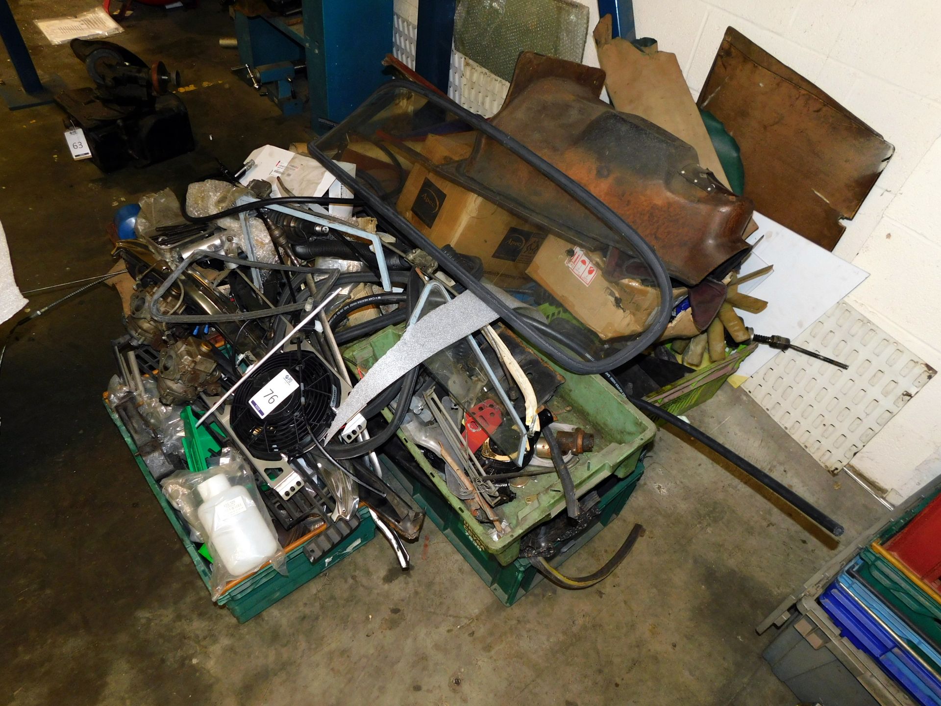 Miscellaneous Triumph Parts Including Mark Rear Screen for Hardtop (Located Unit G, Harlow House, - Image 2 of 2