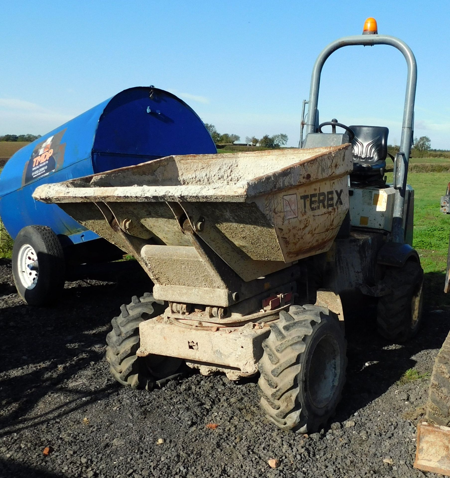 Benford 2t High Tip Swivel Dumper Serial Number 801MP003 (beginning of serial number indecipherable) - Image 2 of 12