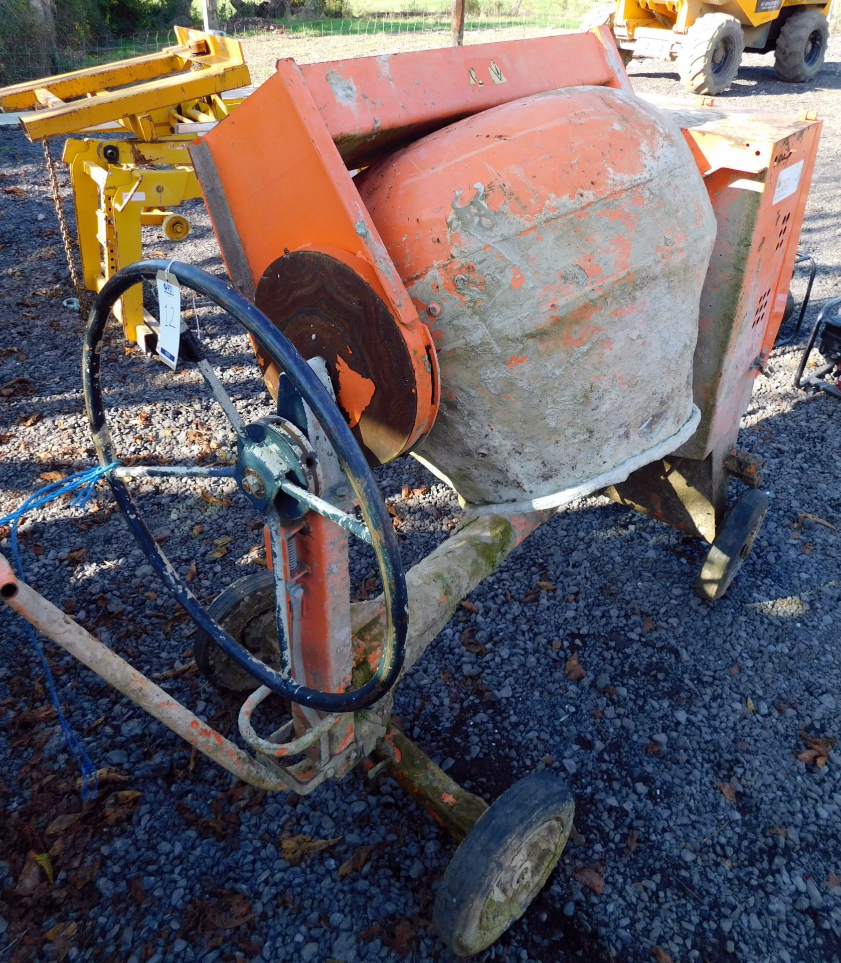 Belle PM20 100XT cement mixer (2008) (Located Milton Keynes, Viewing by Appointment – see General - Image 4 of 7