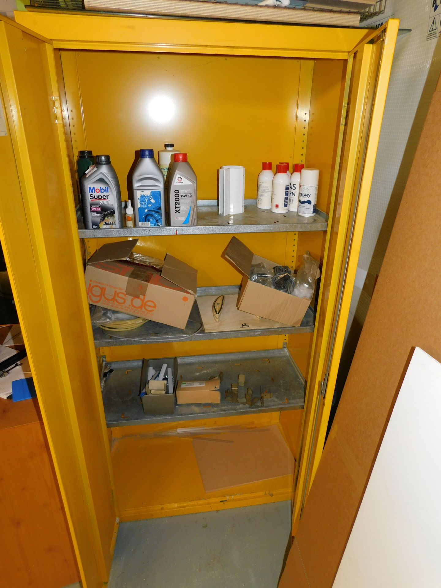 Fire Resistant Double Door Cabinet & Quantity Of Consumables (Located Northampton – See General - Image 2 of 2