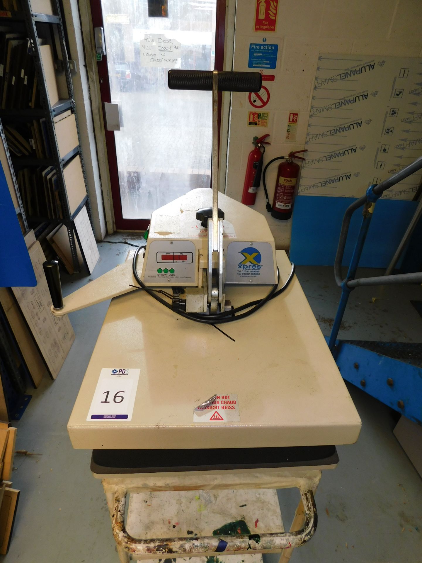 Xpress Heat Transfer Plate, 240v (Located Northampton – See General Notes for Full Address)