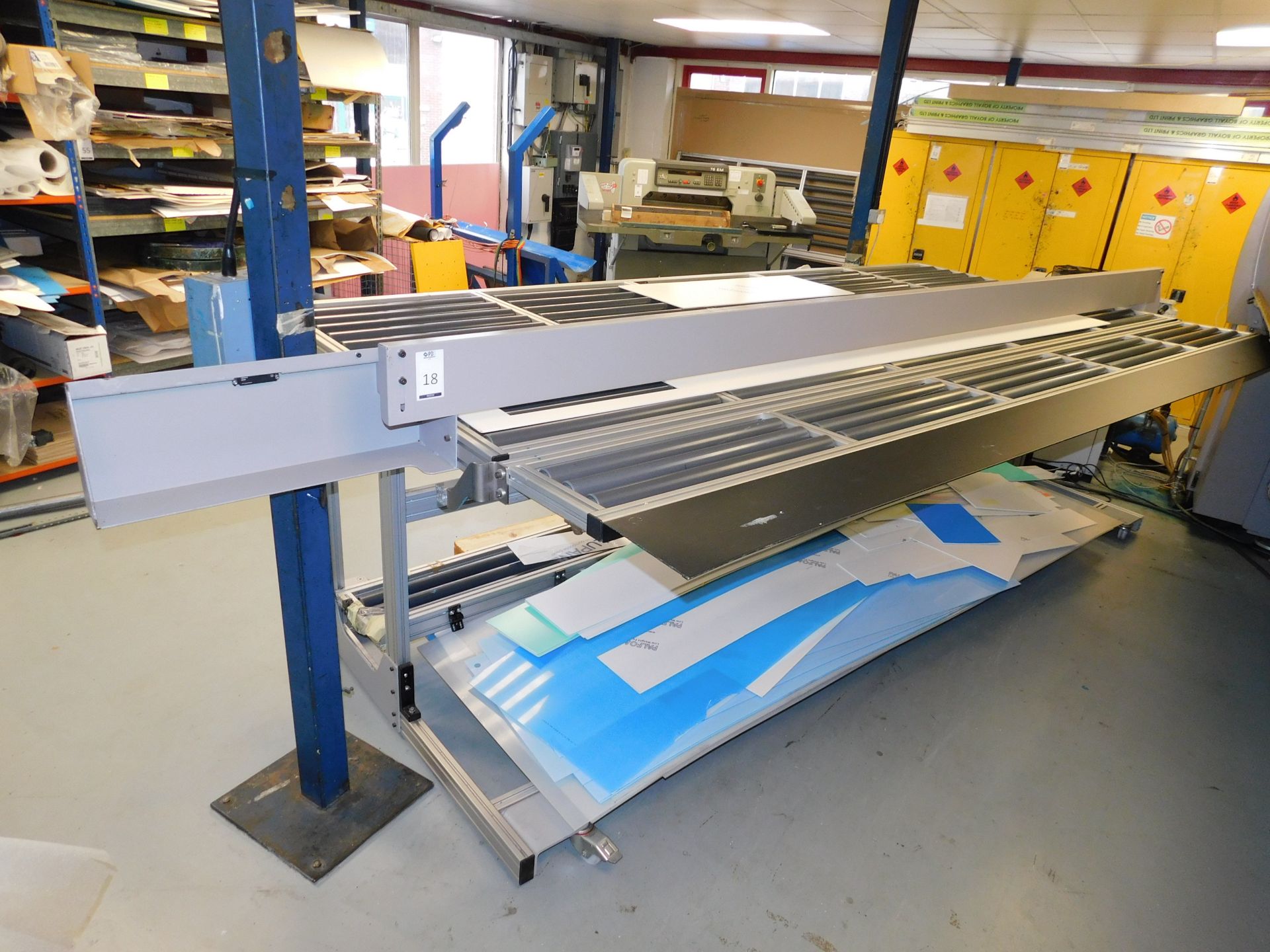 Rolling Table Extension (3500mm Width)(To Be Collected Wednesday 27th November) (Located Northampton