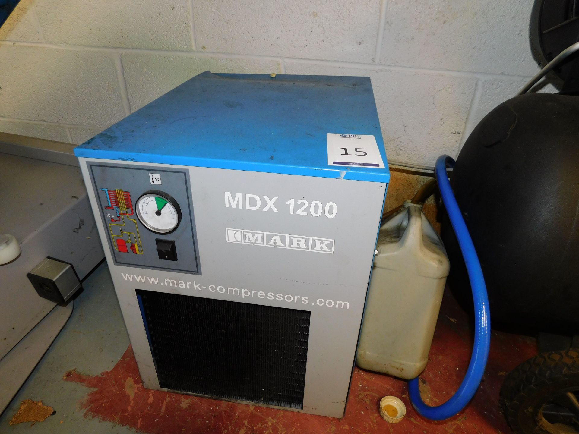 Mark Mdx 1200 Air Dryer (Located Northampton – See General Notes for Full Address)