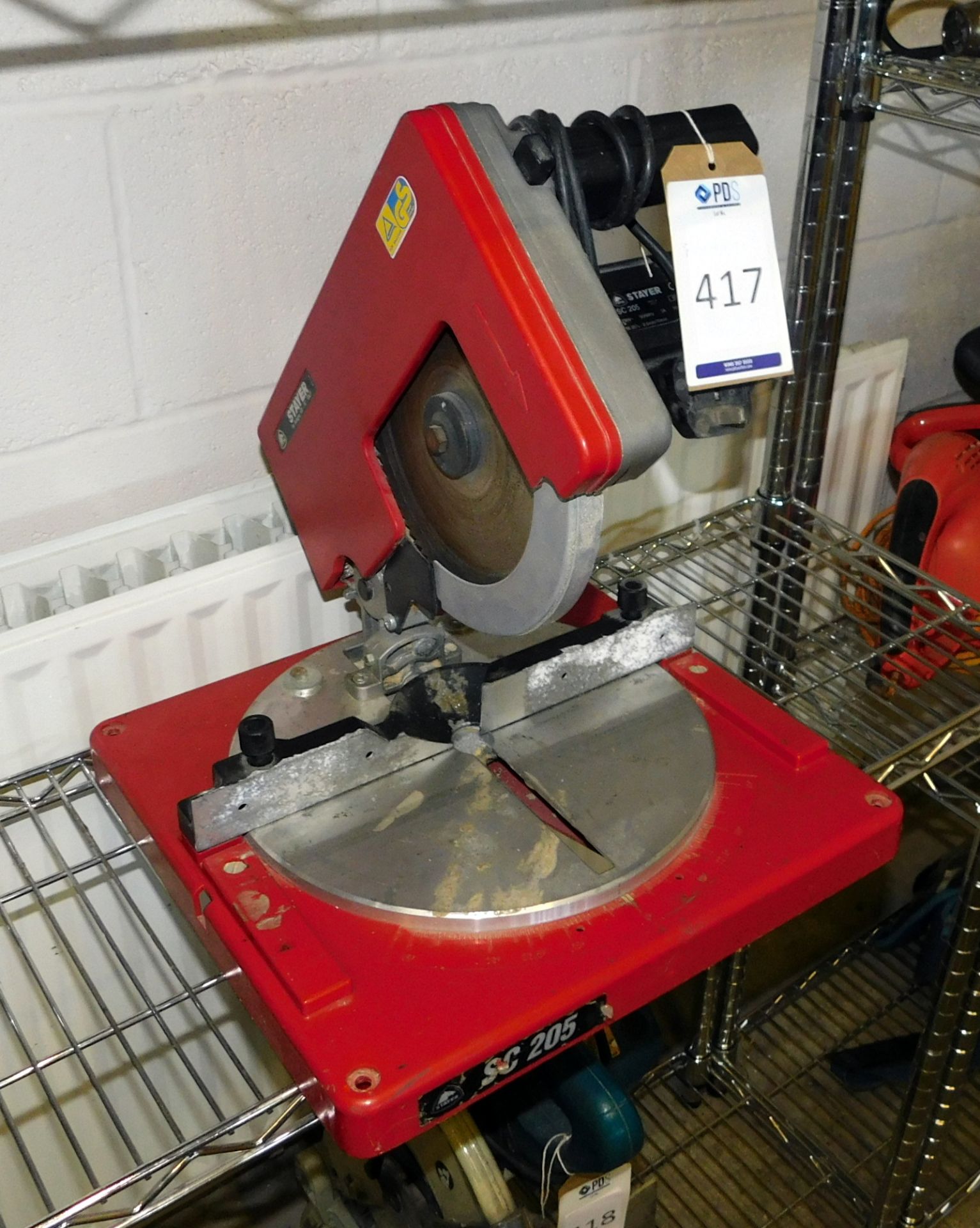 Stayer SC205 Pull Down Saw (Located Stockport – See General Notes for Full Address)