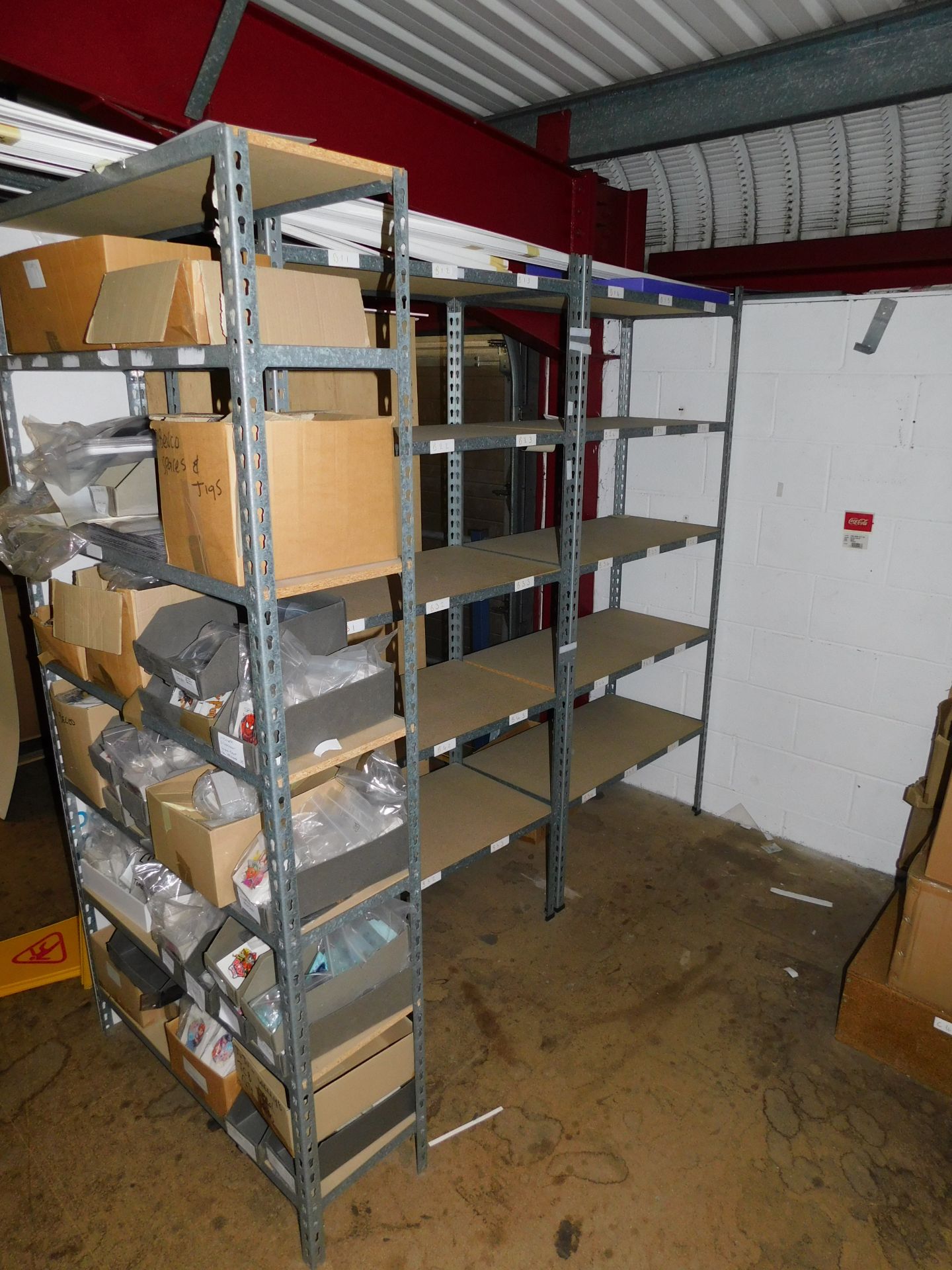 17 Bays Of Lightweight Shelving (Contents Not Included) (Located Northampton – See General Notes for - Bild 4 aus 6