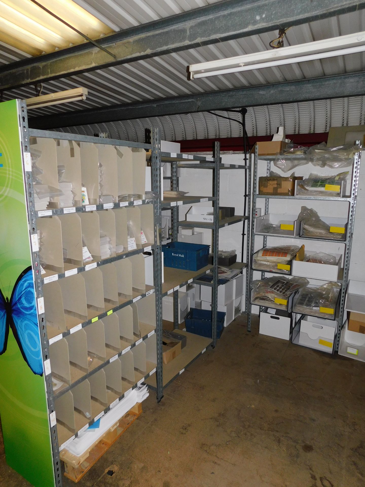 17 Bays Of Lightweight Shelving (Contents Not Included) (Located Northampton – See General Notes for - Bild 2 aus 6