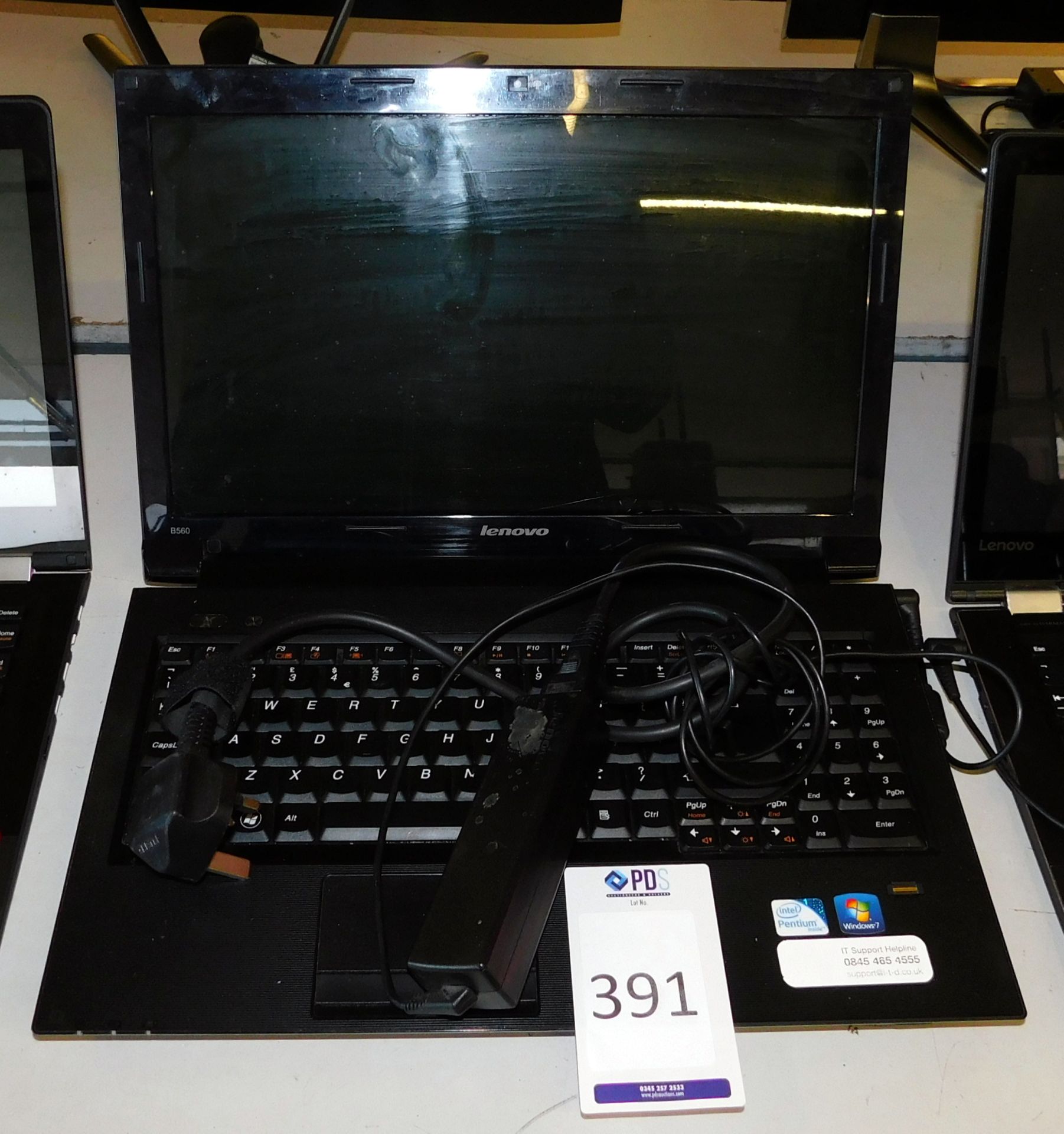 Lenovo B560 Laptop (No HDD) (Located Stockport – See General Notes for Full Address)