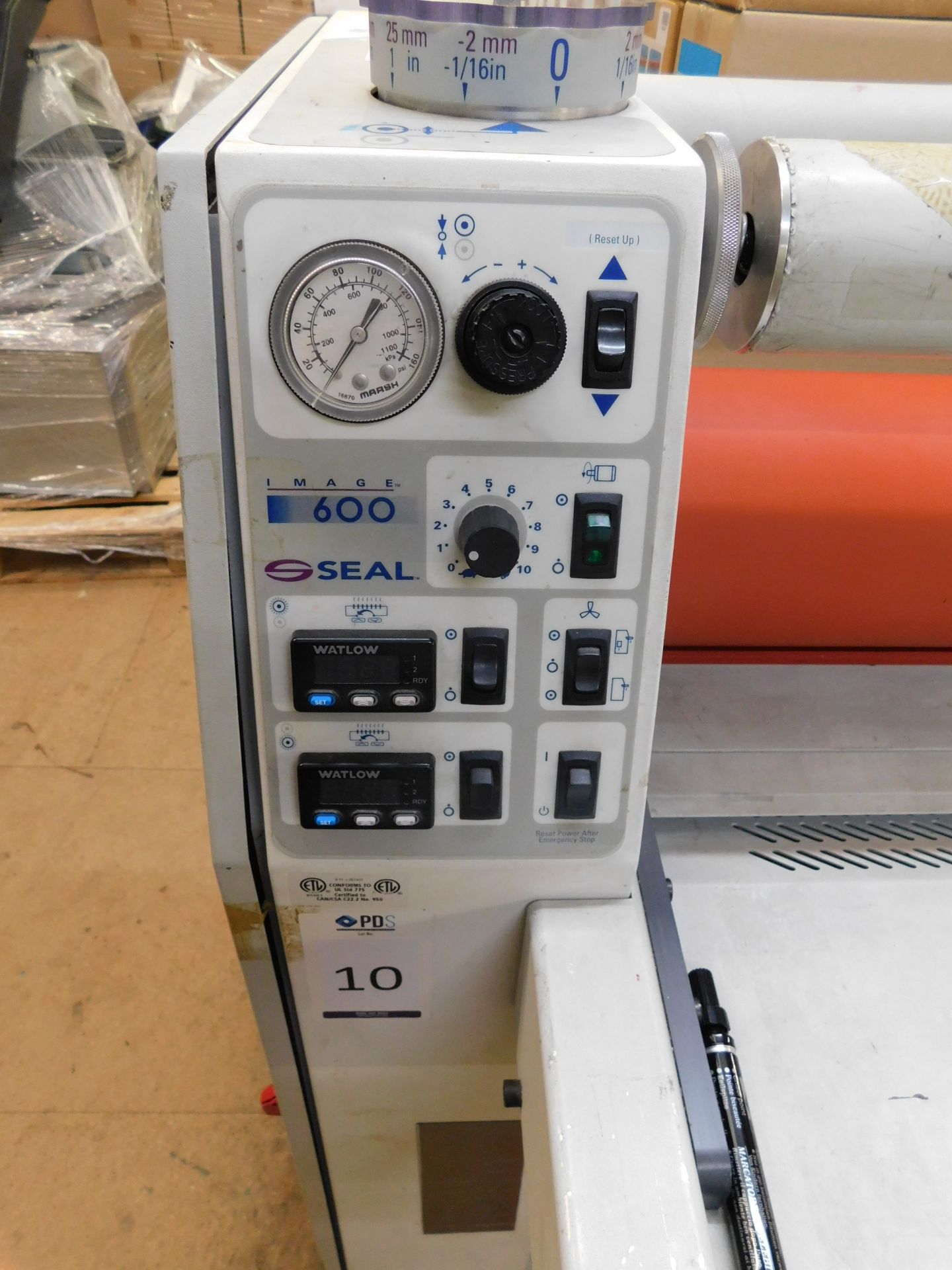 Seal Image IT600 Stand Mounted Roll Laminator, Serial No 600-543 (Located Mezzanine) (Located - Bild 2 aus 5