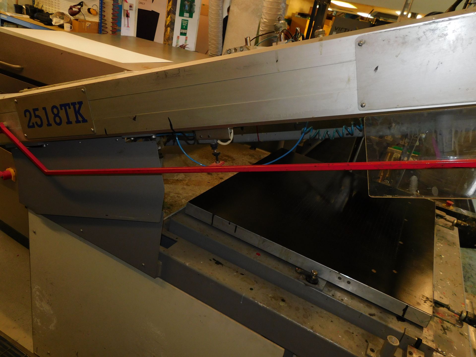 KPX 2581/TK Mini Screen Printer, Serial No SA104 1000mm X 1000mm (1997) (Located Northampton – See - Bild 3 aus 9