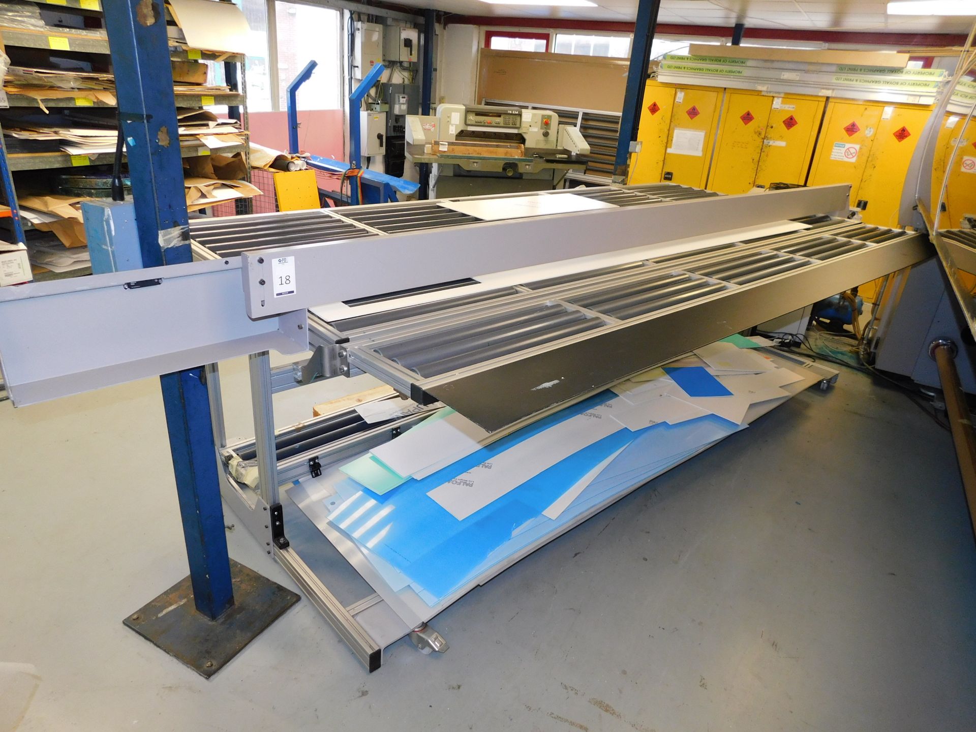 Rolling Table Extension (3500mm Width)(To Be Collected Wednesday 27th November) (Located Northampton - Bild 2 aus 2