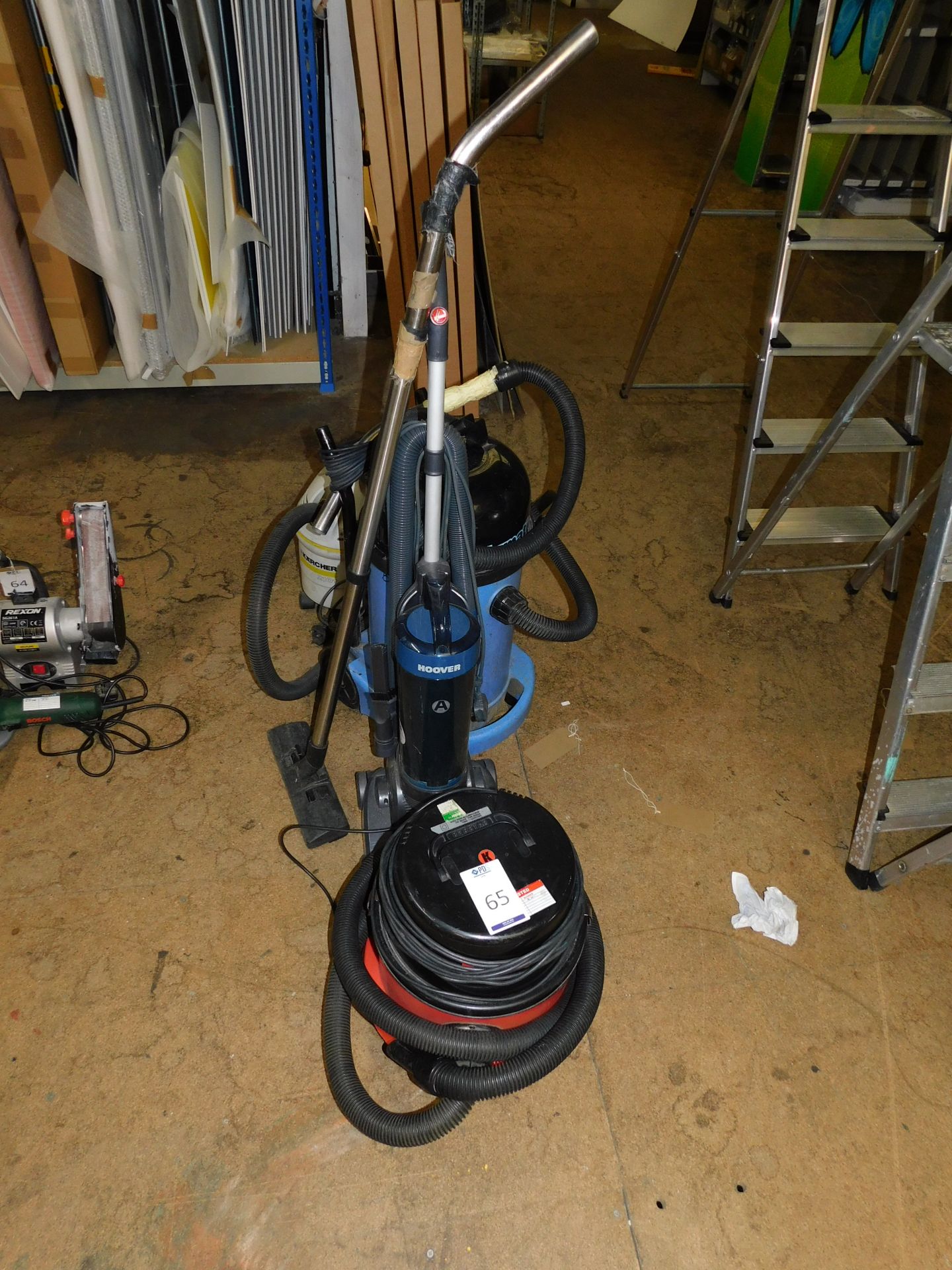 3 Various Vacuum Cleaners (Located Northampton – See General Notes for Full Address)