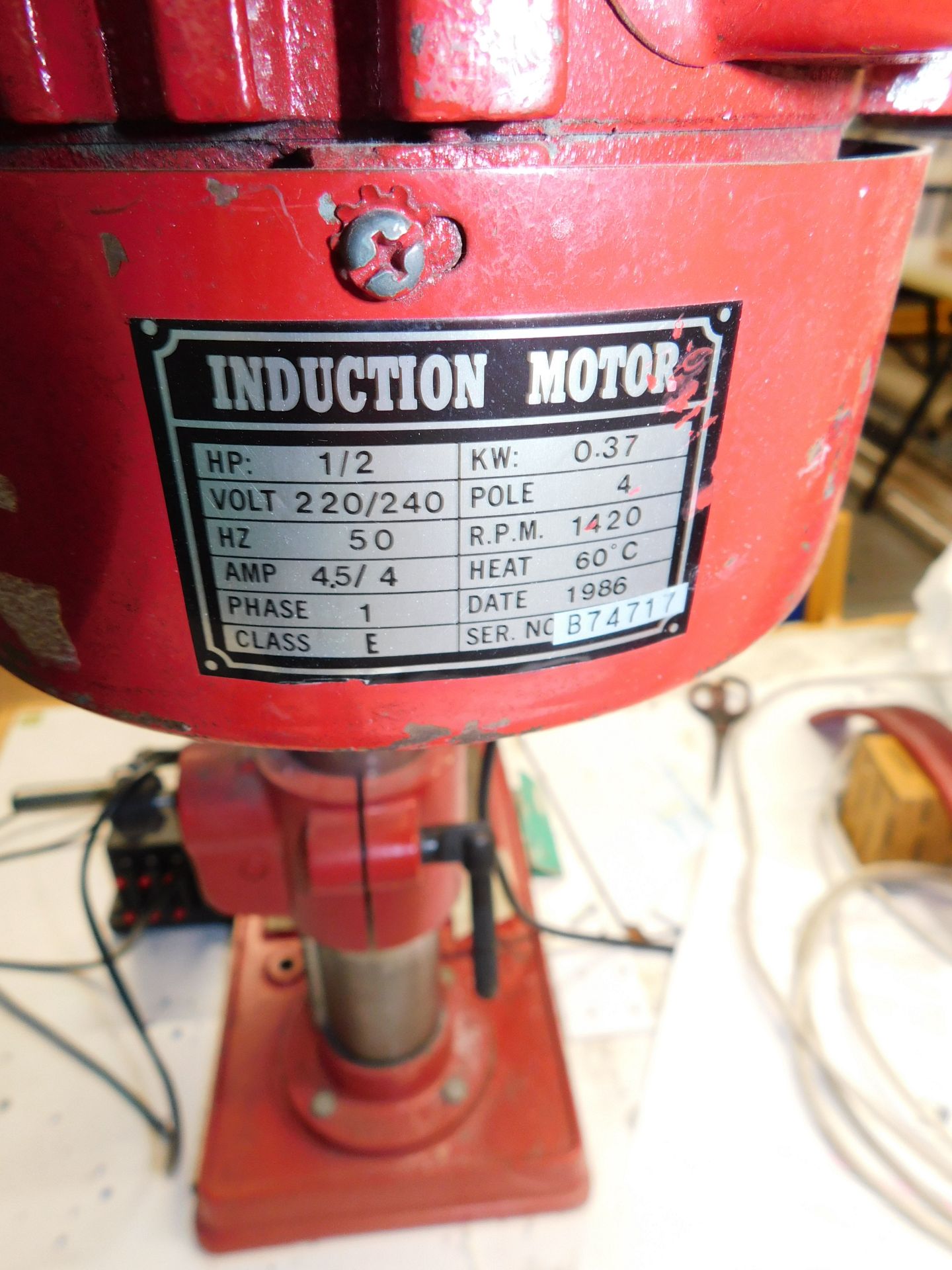 Sealey GDM100A Benchtop Pillar Drill (Located Northampton – See General Notes for Full Address) - Image 3 of 4