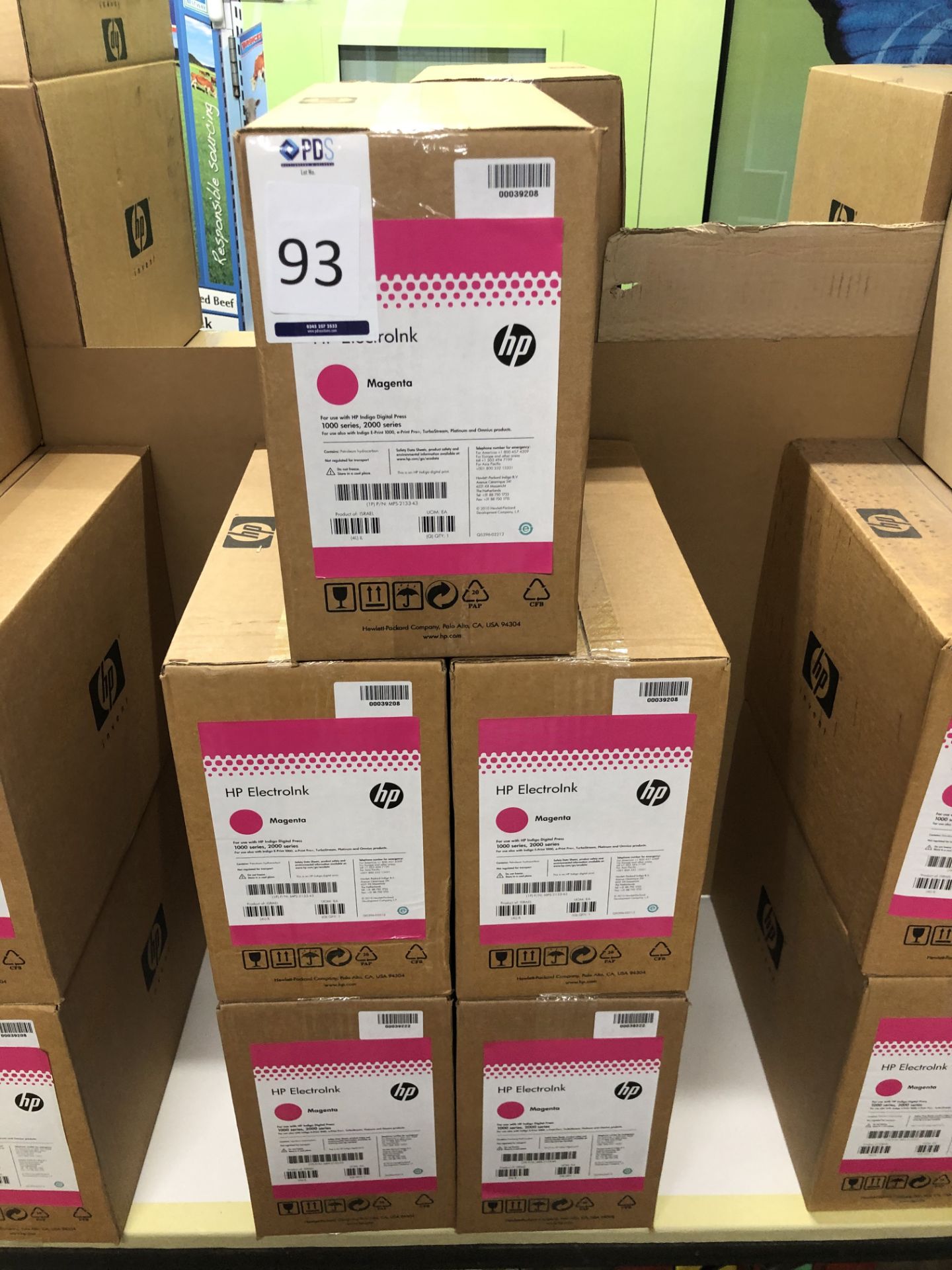 50 Cans of HP ElectroInk Magenta to suit HP Indigo Digital Press 1000 & 2000 Series (to 5 boxes) (