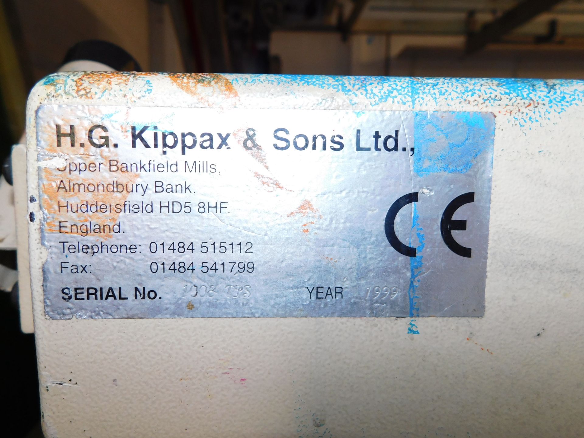 KPX 9848TPS Screen Printer, Approx. 2000mm X 1200mm (1999) (Located Northampton – See General - Bild 6 aus 10