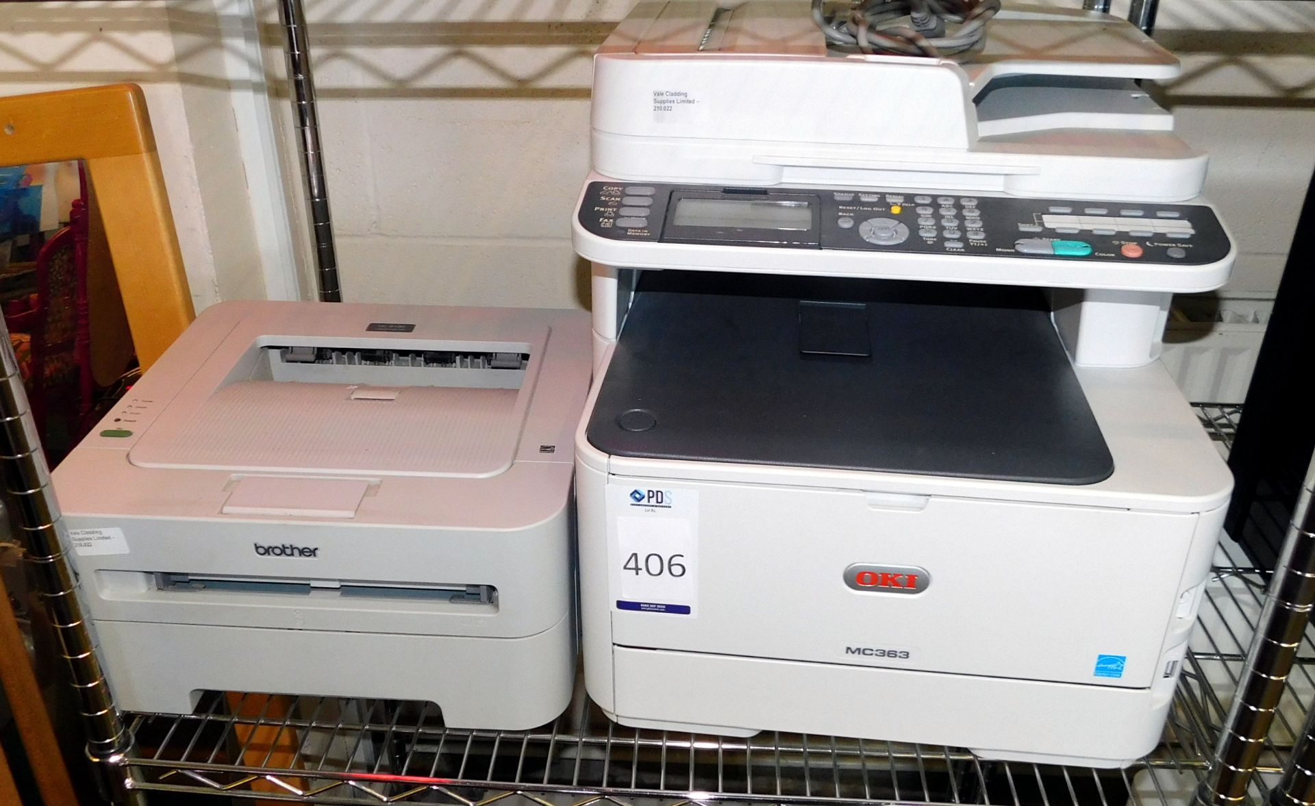 OKI MC363 Multi Format & Brother HL-2130 Printers (Located Stockport – See General Notes for Full