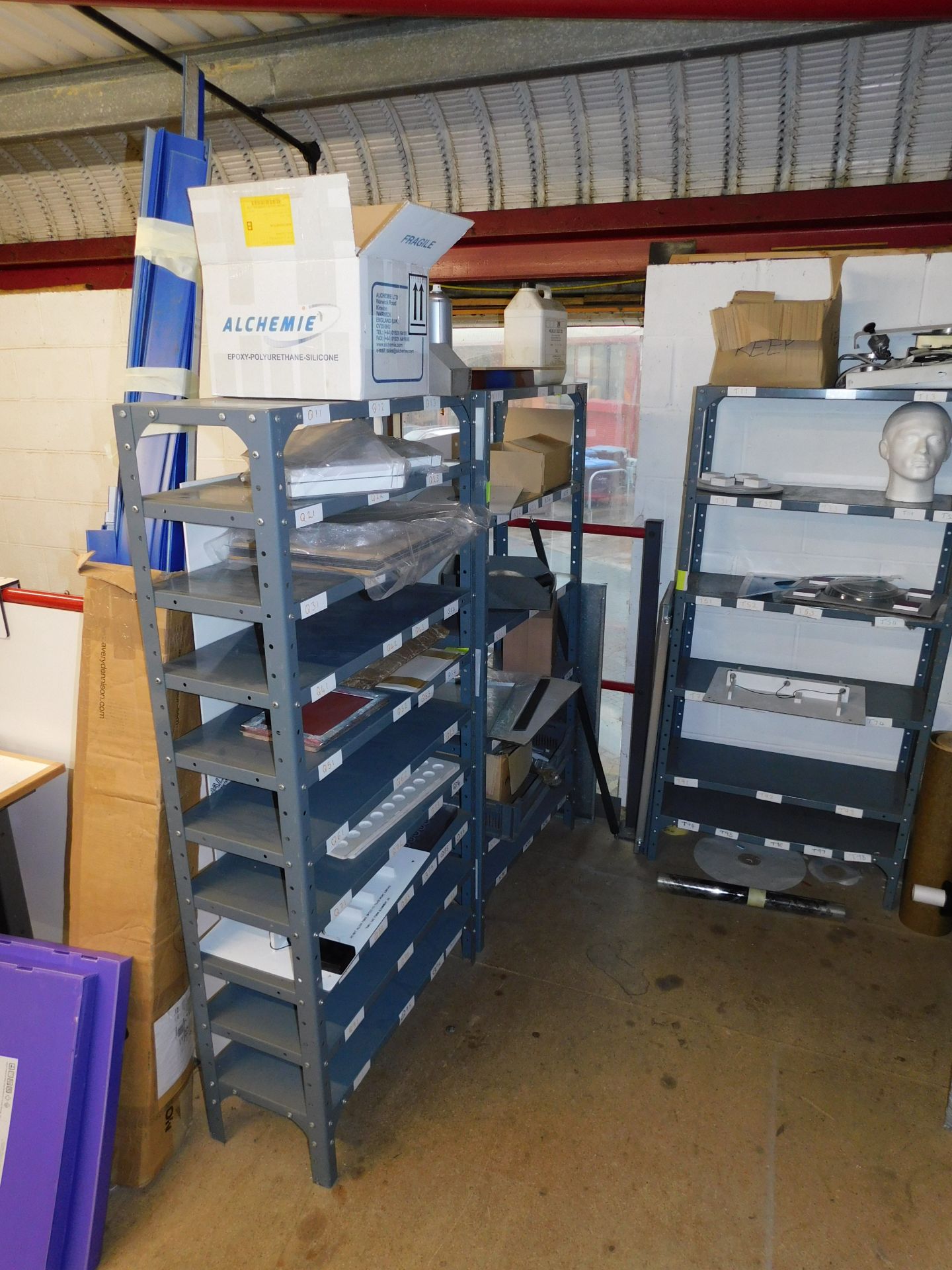 7 Lightweight Shelving Units & Contents (Located Northampton – See General Notes for Full Address) - Bild 2 aus 2