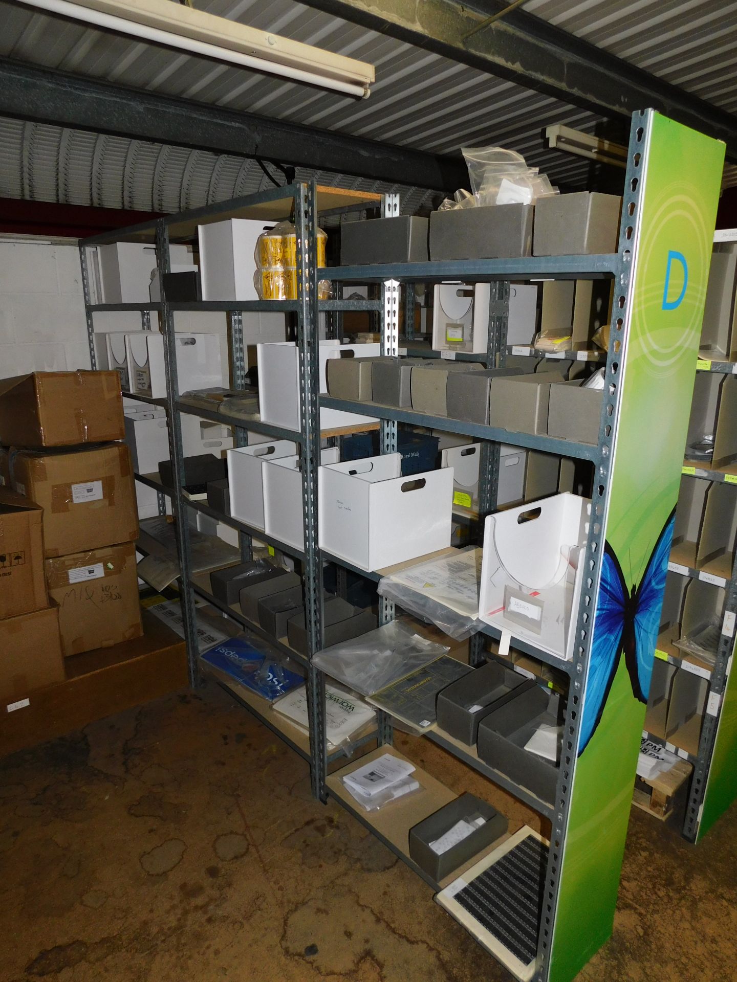 17 Bays Of Lightweight Shelving (Contents Not Included) (Located Northampton – See General Notes for - Bild 3 aus 6