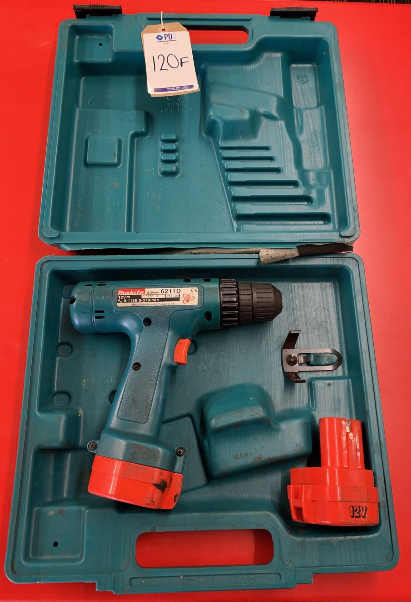 Makita 6211D Cordless Drill with 2 Batteries (No Charger) (Located Northampton – See General Notes f