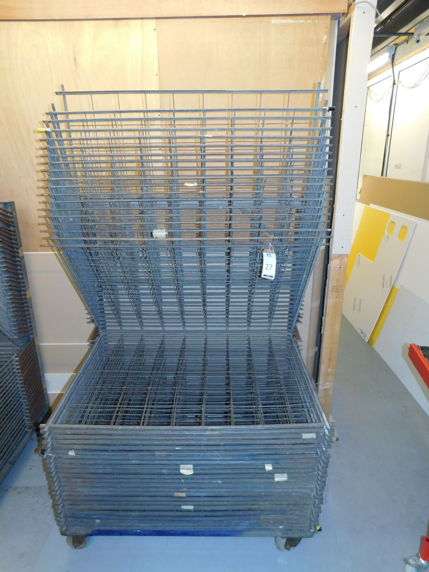 Multi Tiered Screen Print Trolley (Located Northampton – See General Notes for Full Address)